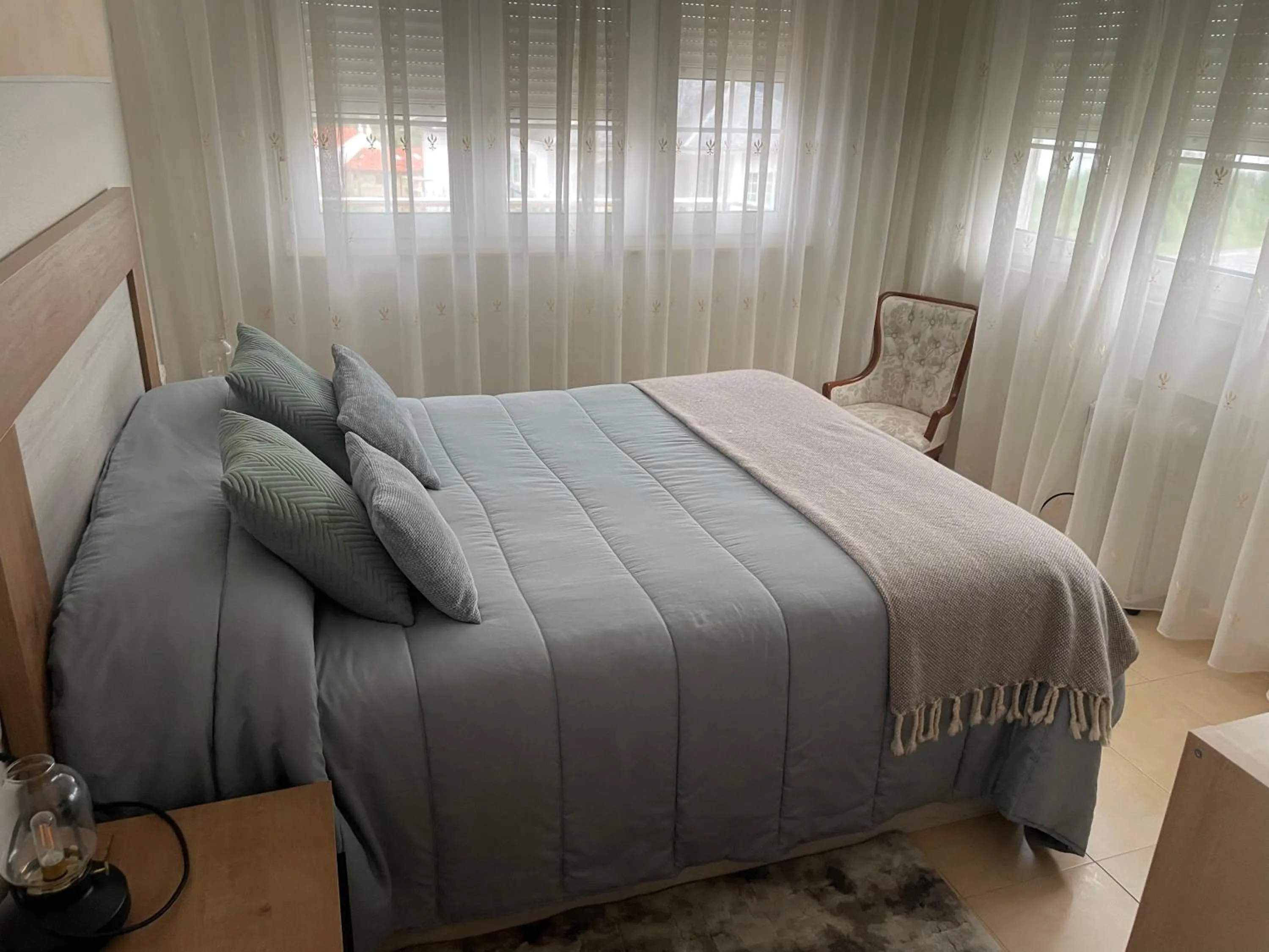 Bed in Pension Casa Felisa