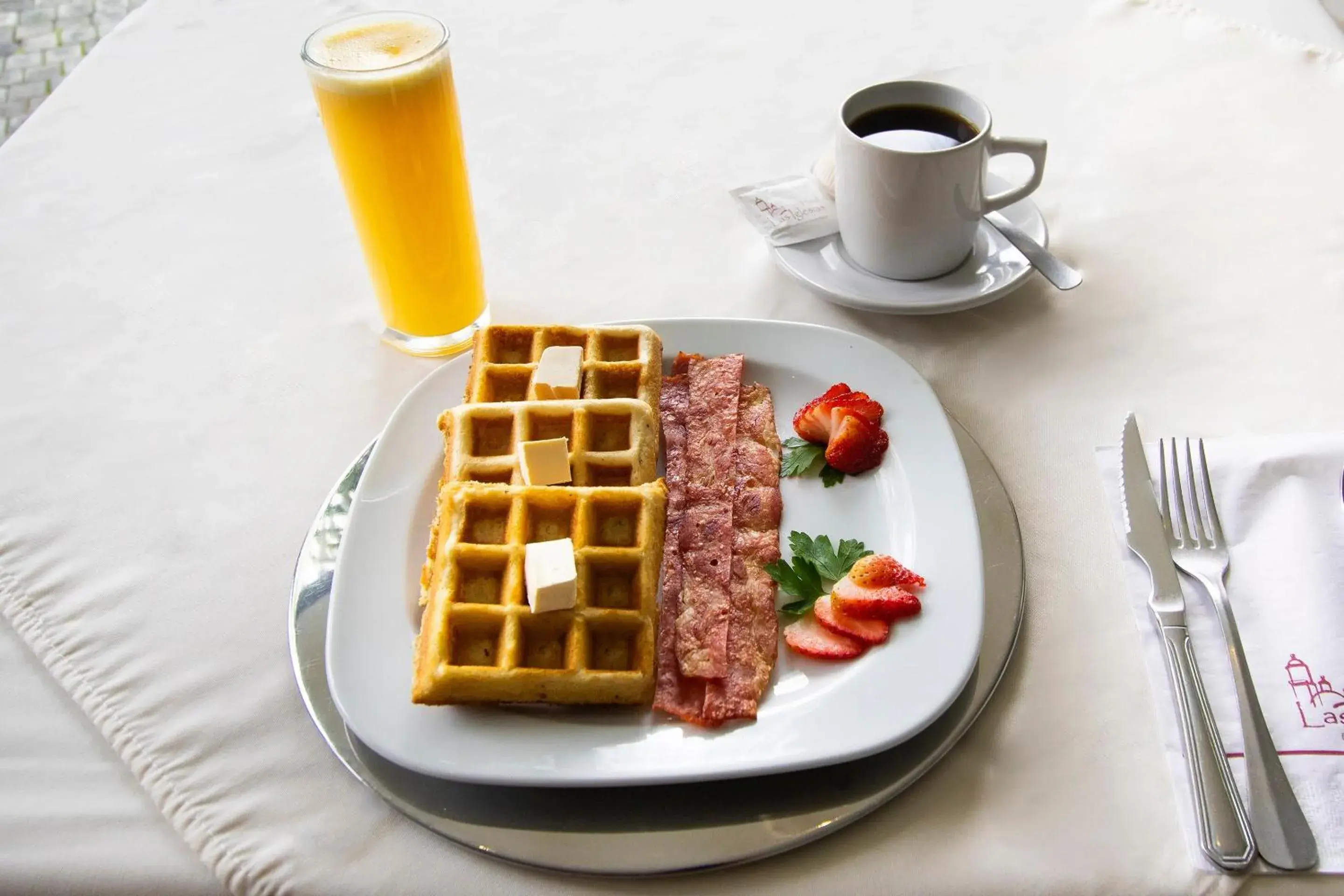 Food in Hotel Las Iglesias, Cholula Food in Hotel Las Iglesias, Cholula