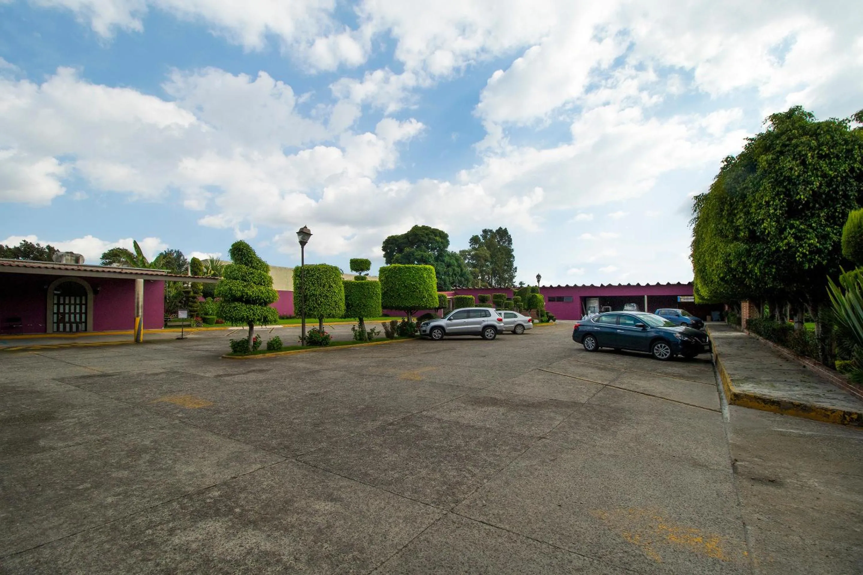 On site in Hotel Las Iglesias, Cholula