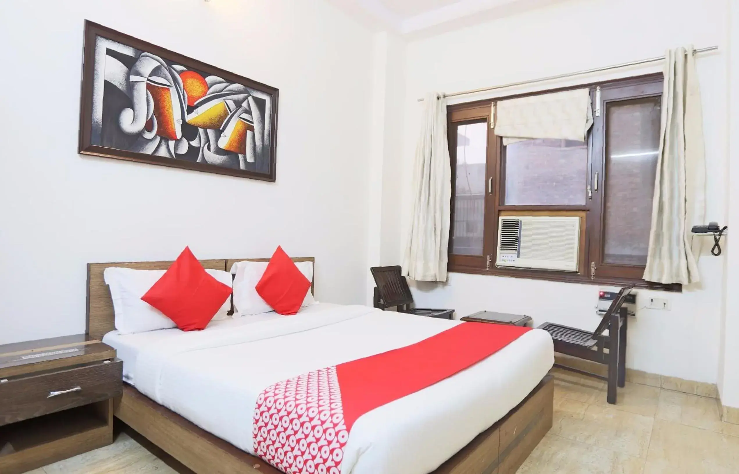 Bedroom, Bed in Hotel O New Raj Kamal Bedroom, Bed in Hotel O New Raj Kamal