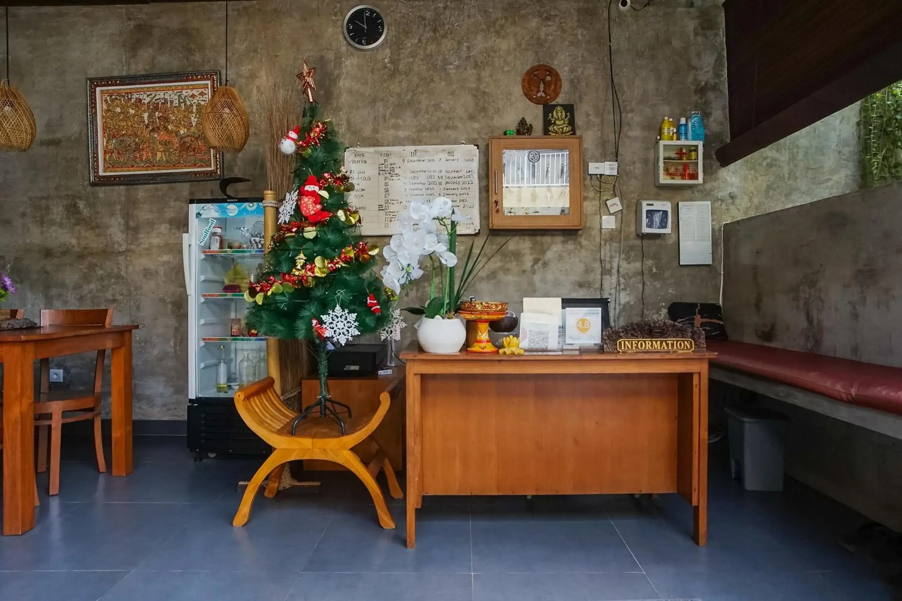 Lobby or reception in D'Meten Guest House Canggu Lobby or reception in D'Meten Guest House Canggu