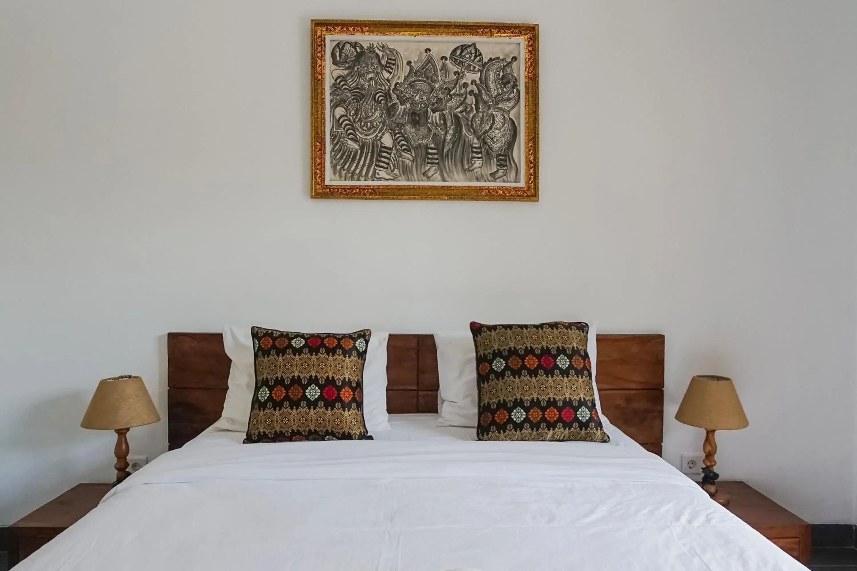 Bed in D'Meten Guest House Canggu Bed in D'Meten Guest House Canggu