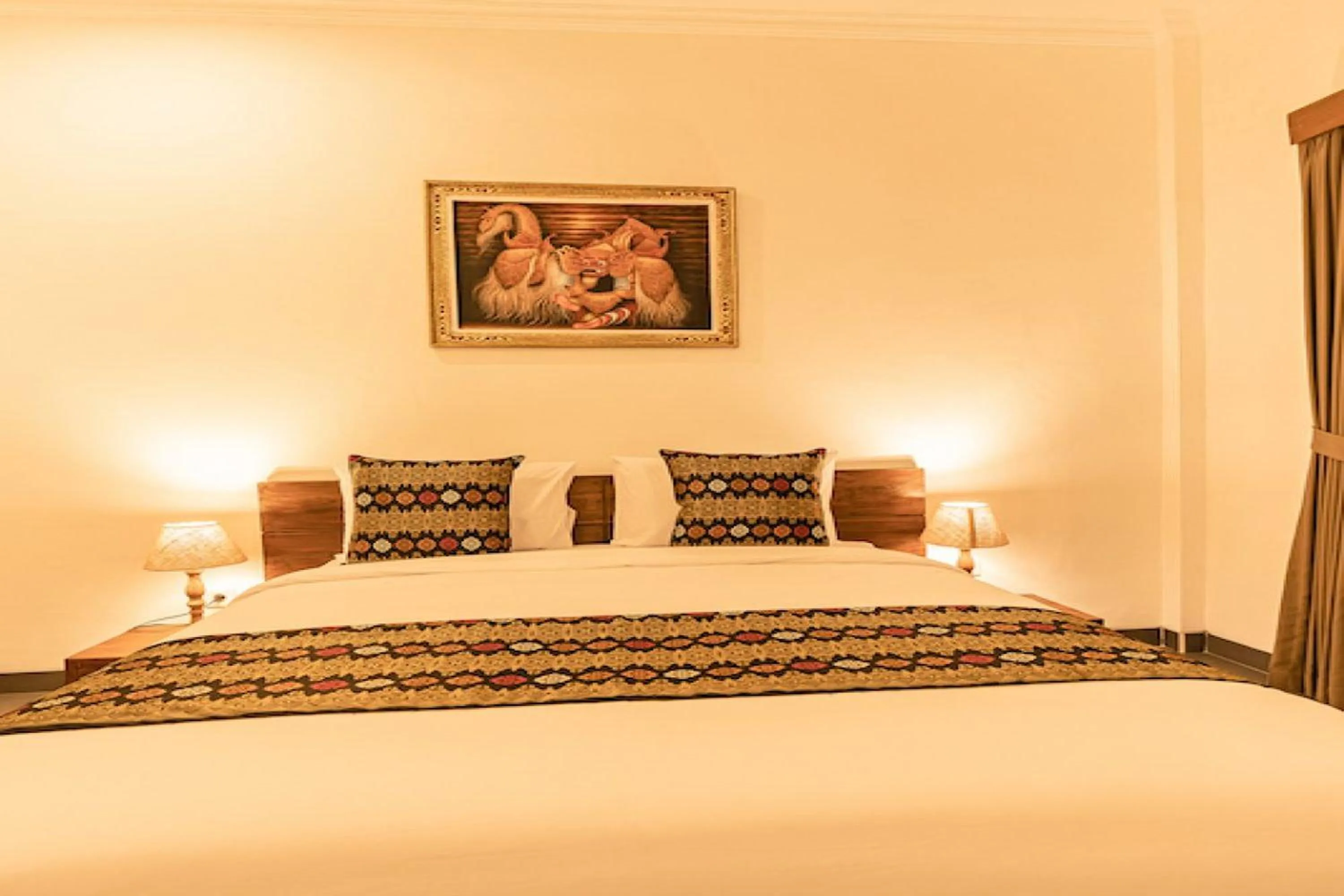 Bedroom, Bed in D'Meten Guest House Canggu