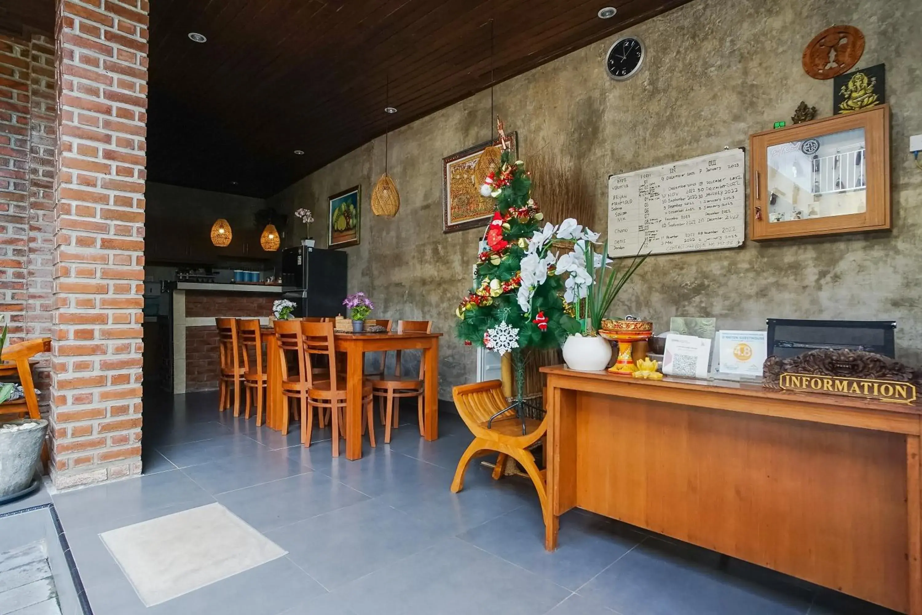 Lobby or reception in D'Meten Guest House Canggu Lobby or reception in D'Meten Guest House Canggu
