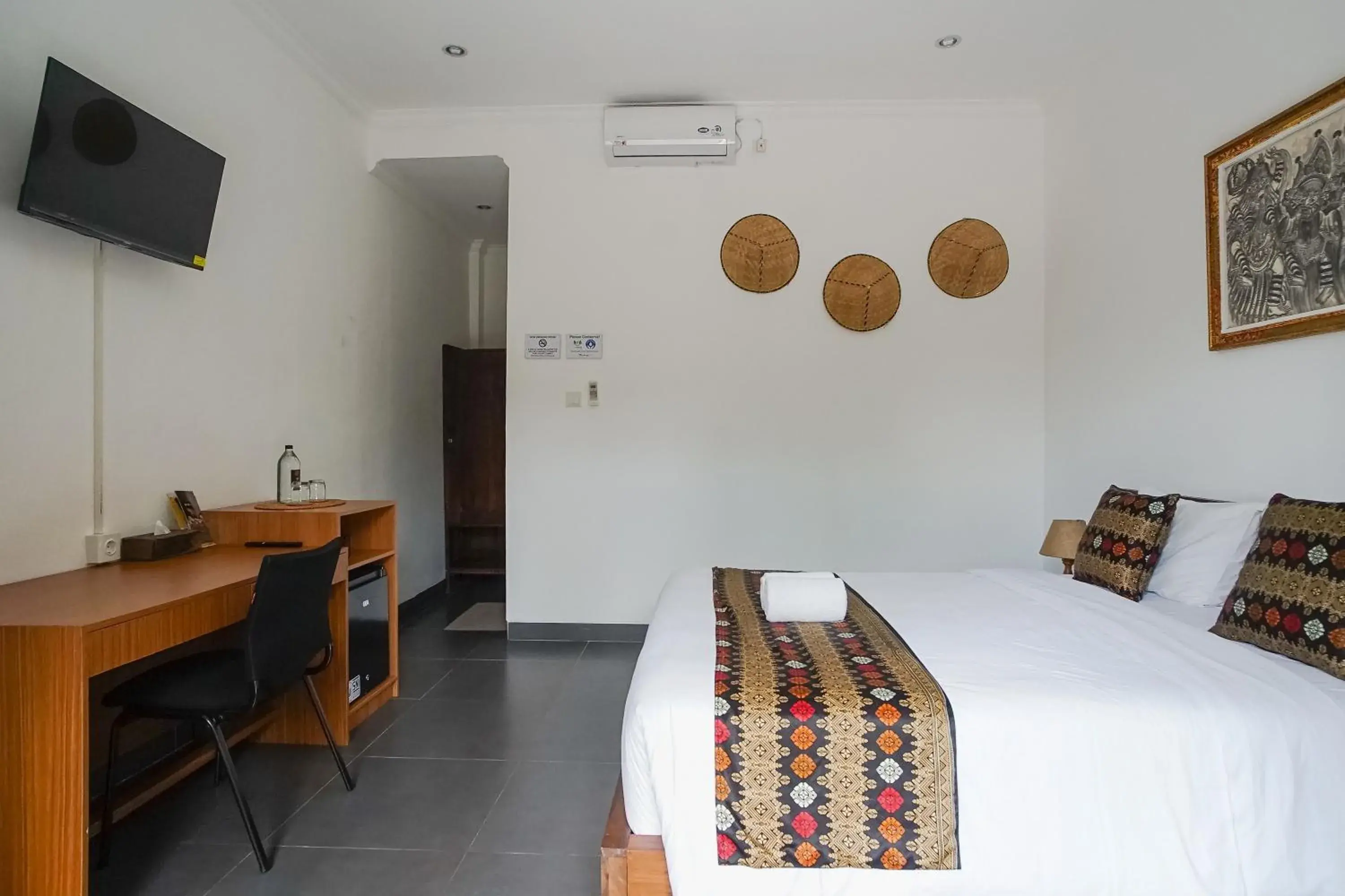 Bed in D'Meten Guest House Canggu Bed in D'Meten Guest House Canggu