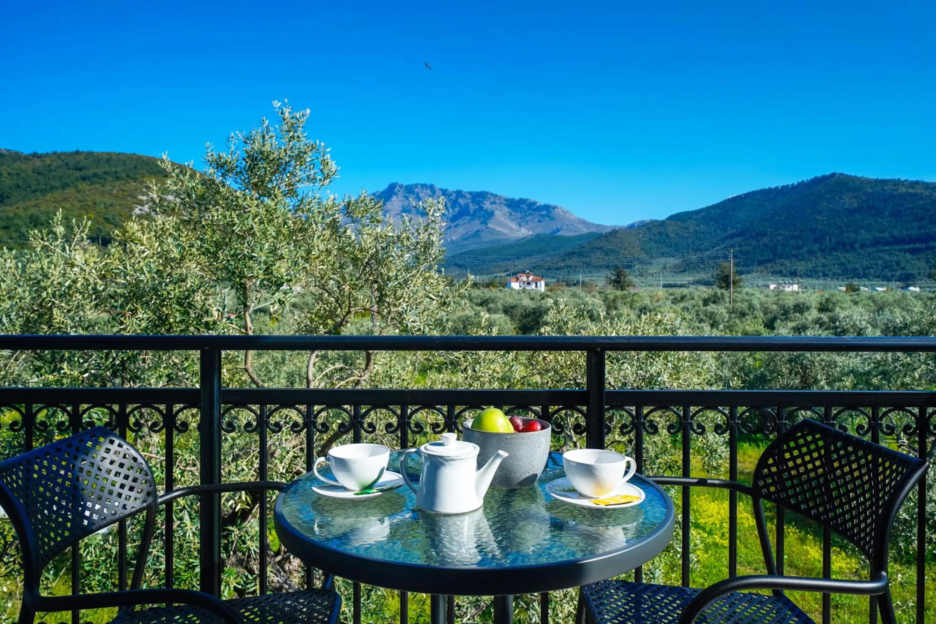Balcony/Terrace in Nefeli Fresh Hotel by Del Mare
