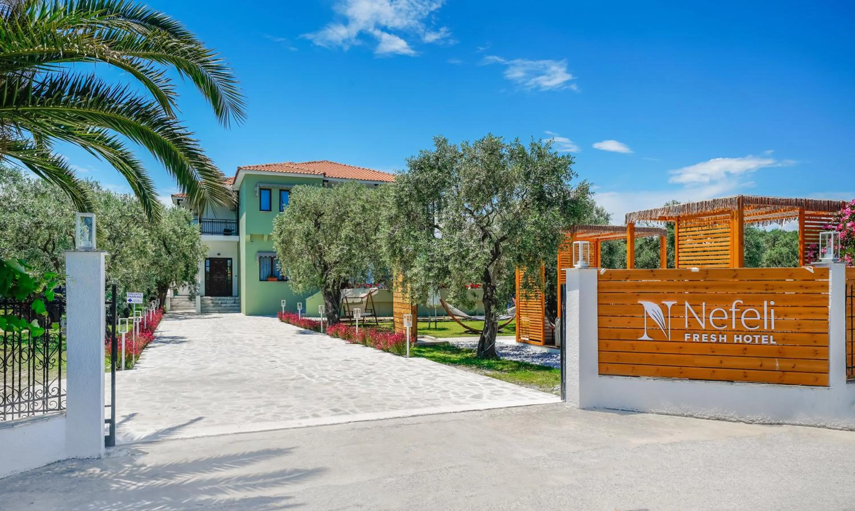 Property building in Nefeli Fresh Hotel by Del Mare