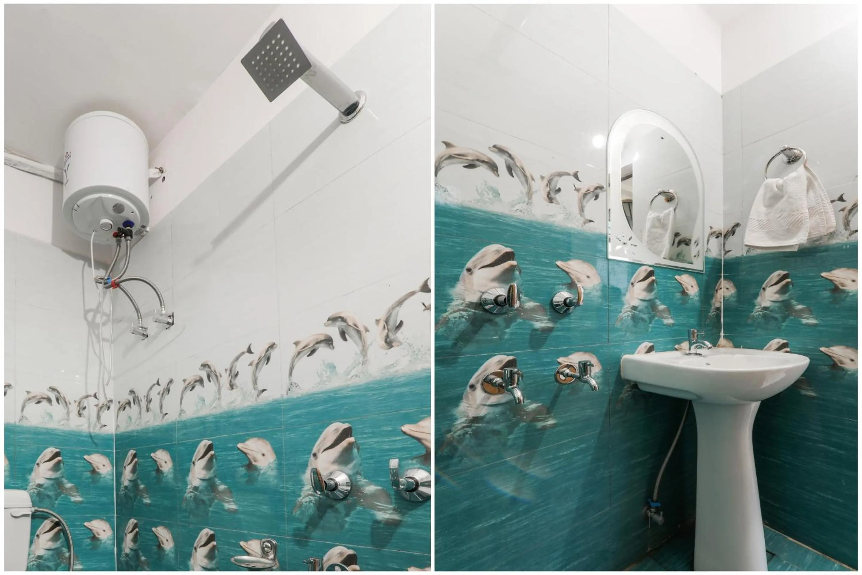 Bathroom in Super Hotel O Aastha Near Chaudhary Charan Singh International Airport