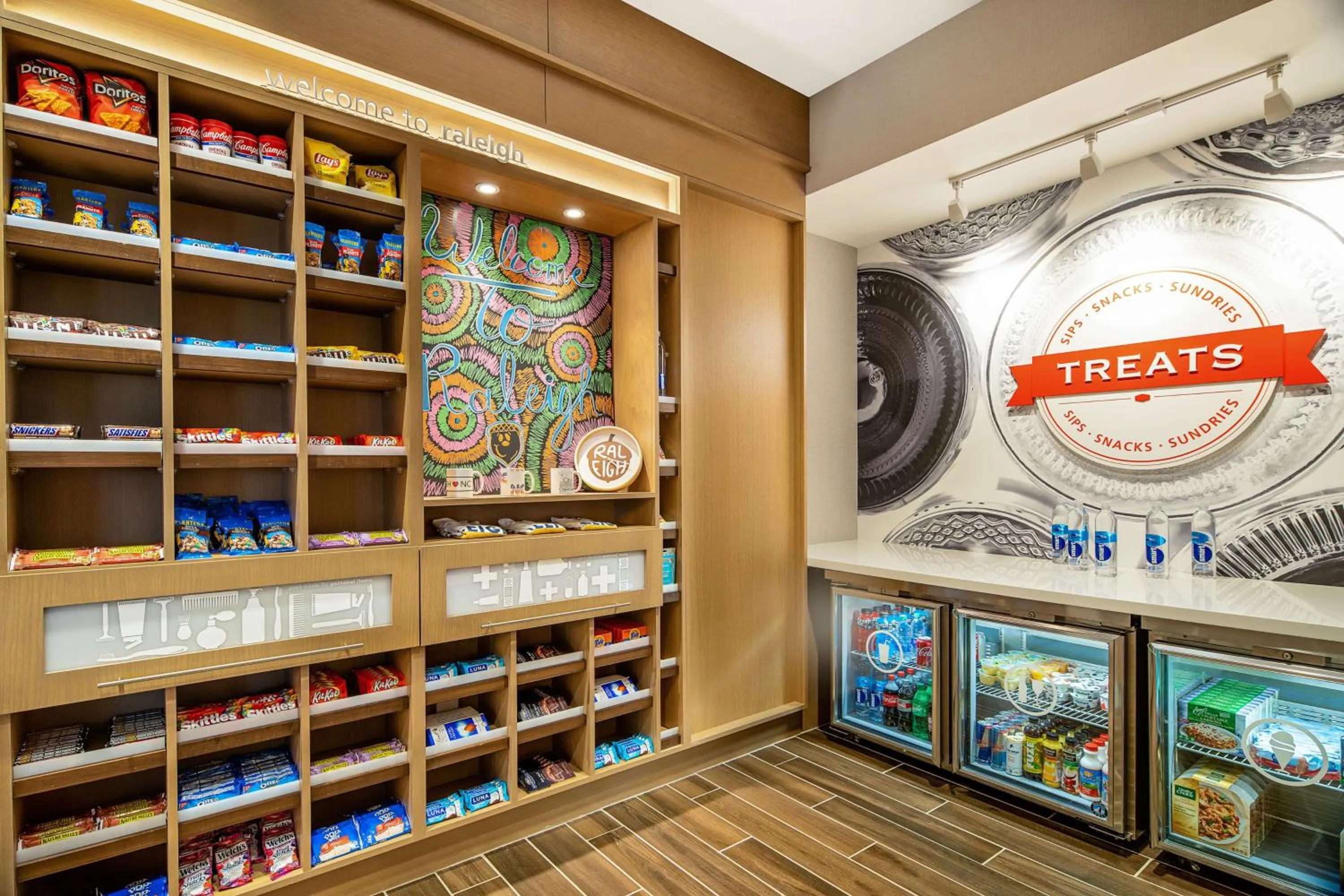 Restaurant/places to eat in Hampton Inn & Suites Raleigh Midtown, NC