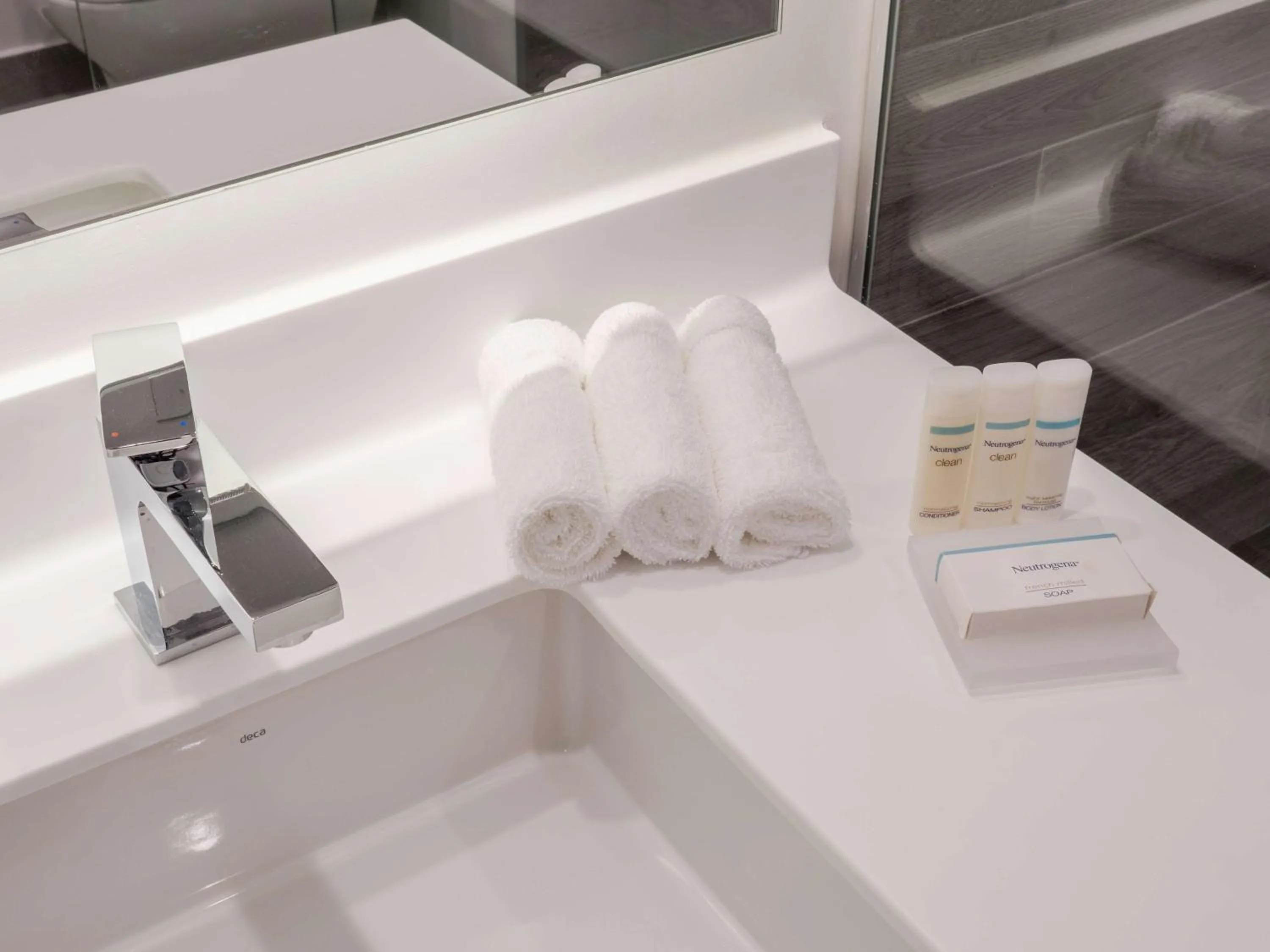 Bathroom in Hilton Garden Inn Santa Ana, San Jose