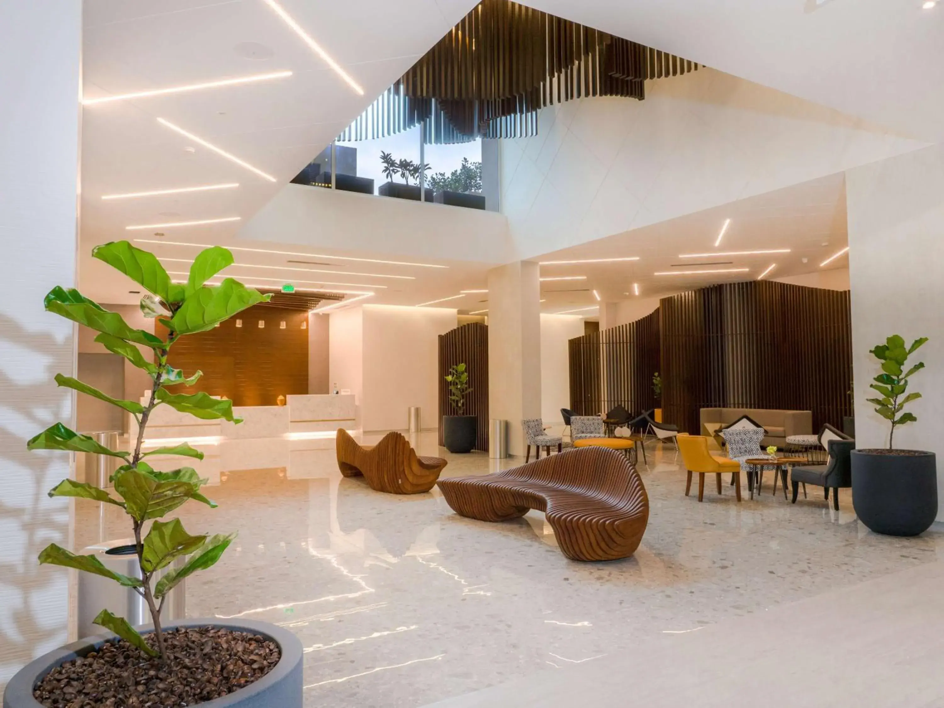 Lobby or reception in Hilton Garden Inn Santa Ana, San Jose Lobby or reception in Hilton Garden Inn Santa Ana, San Jose