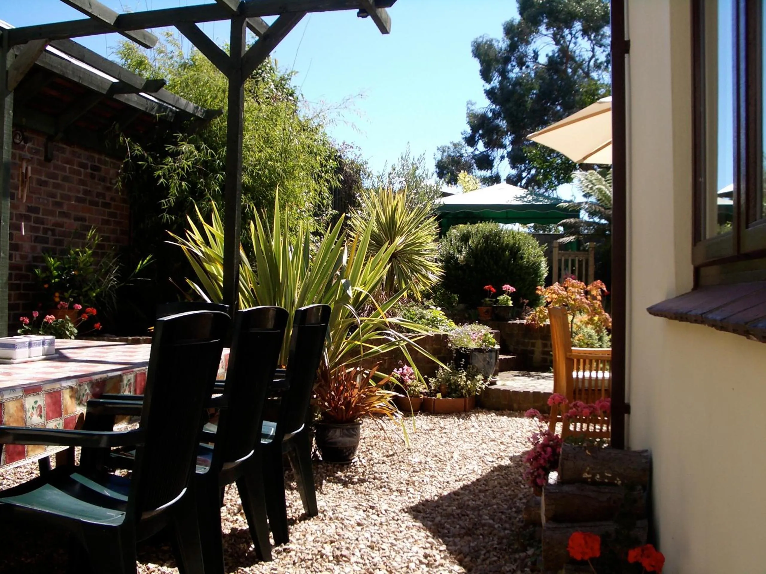 Patio in Weston Cottage