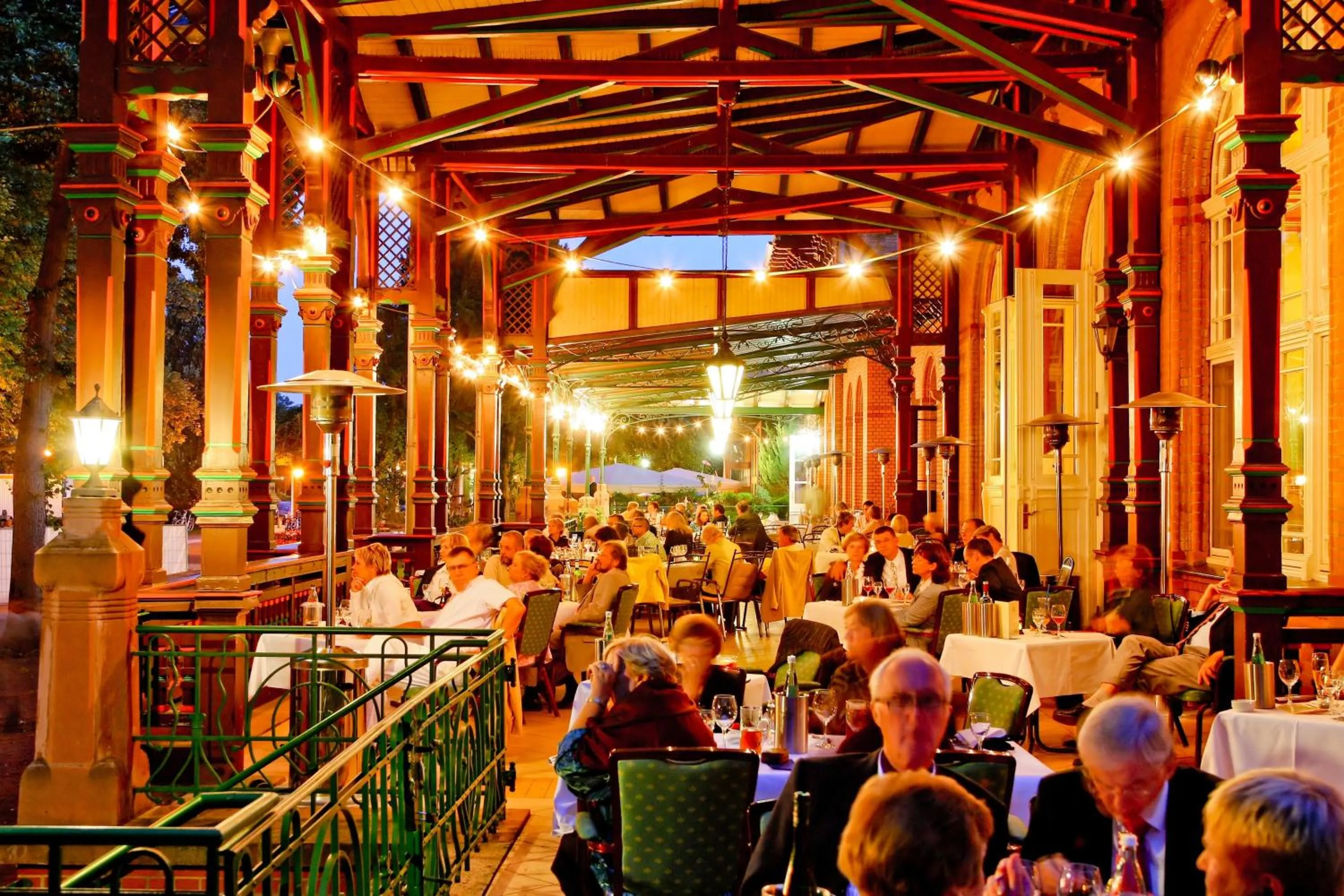 Restaurant/places to eat in Dorint Herrenkrug Parkhotel Magdeburg