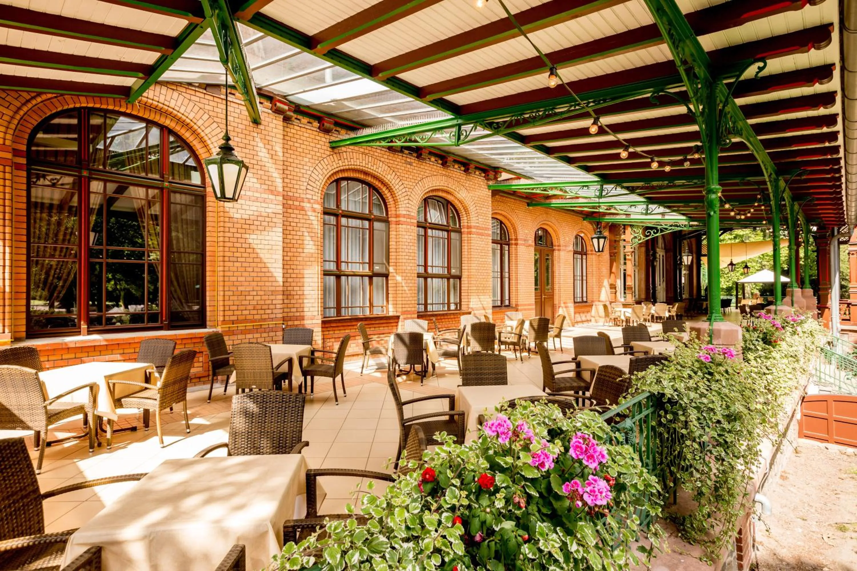 Balcony/Terrace in Dorint Herrenkrug Parkhotel Magdeburg