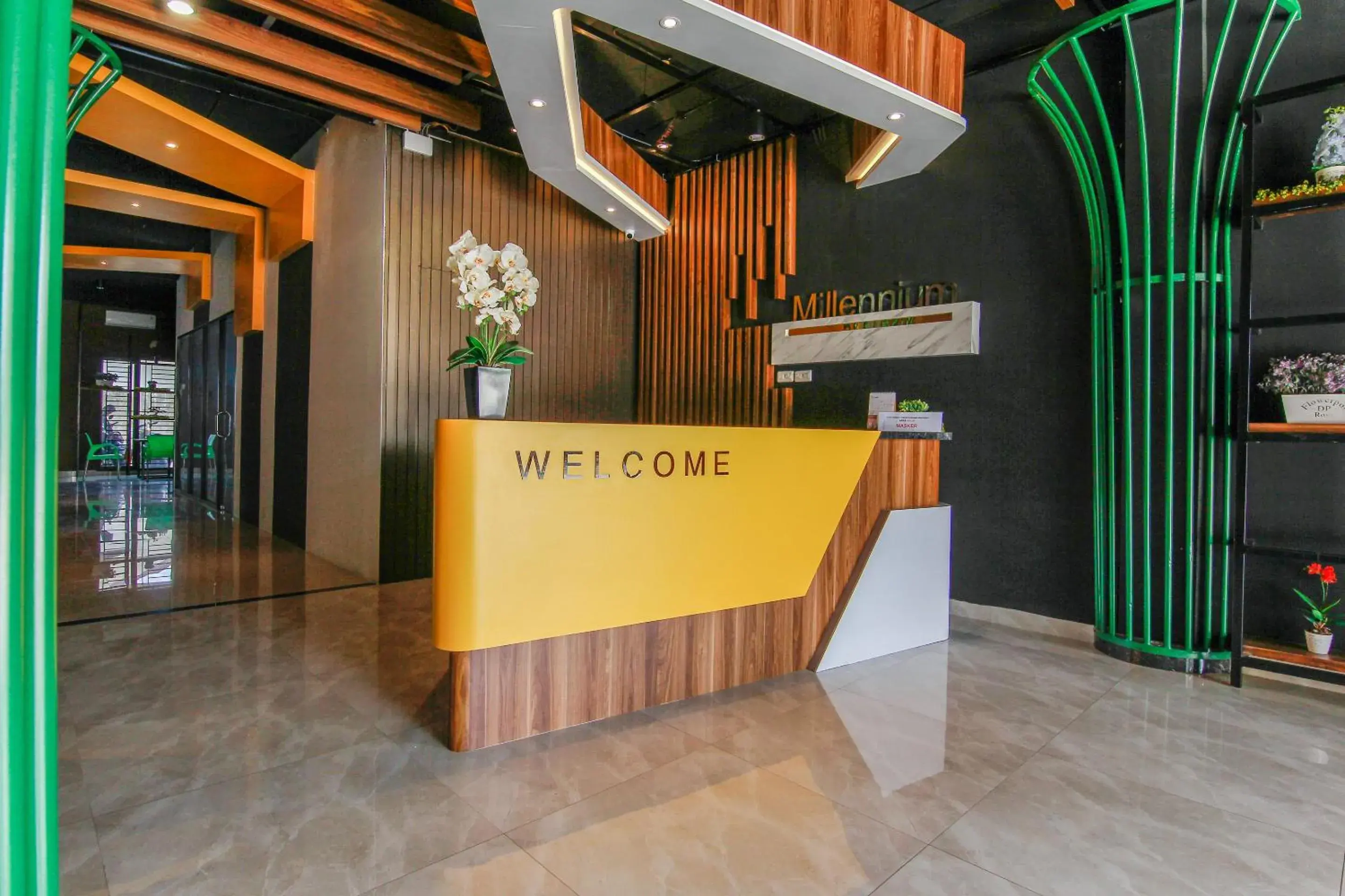 Lobby or reception in Capital O 3476 Millenium Inn Lobby or reception in Capital O 3476 Millenium Inn