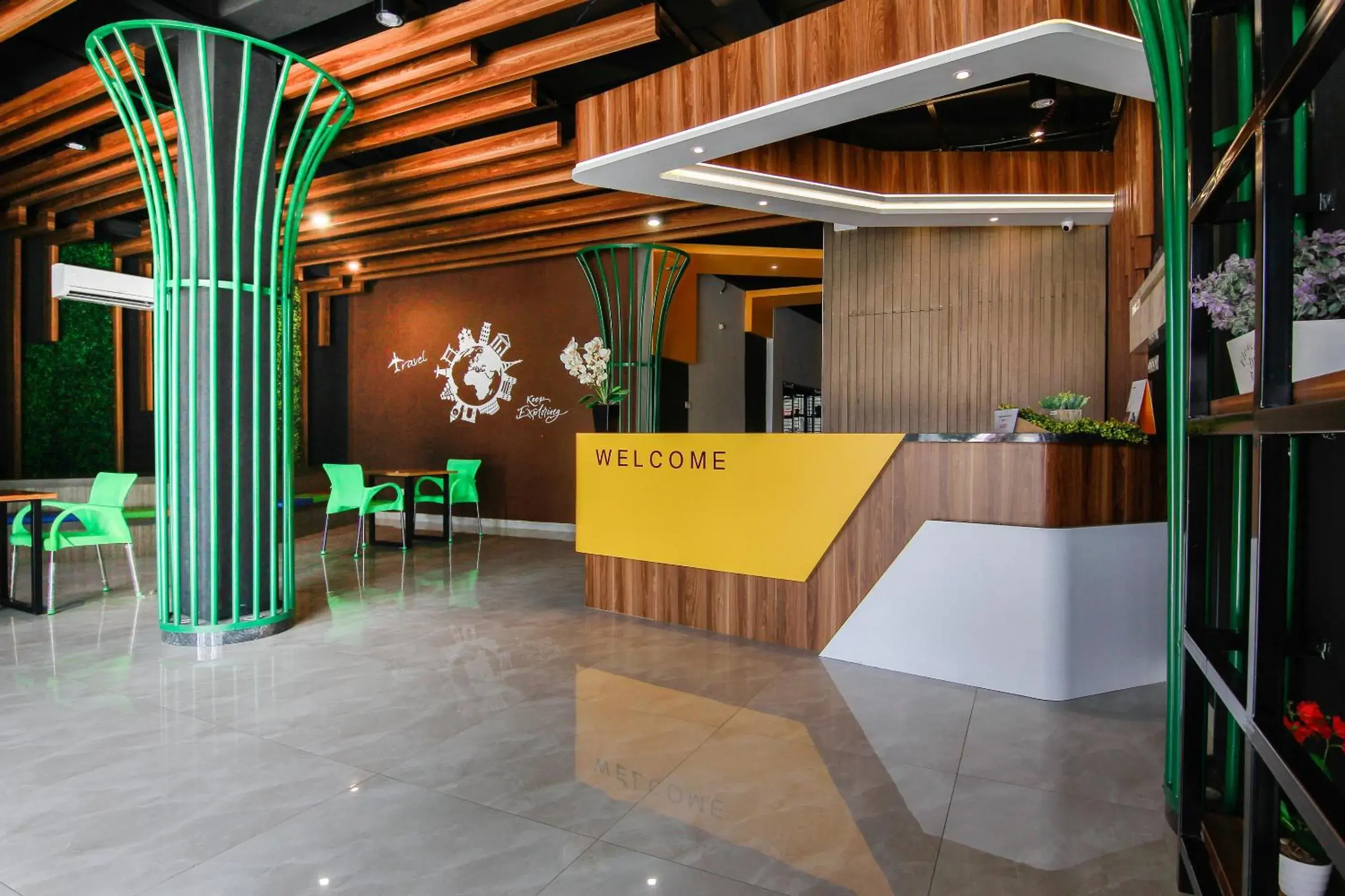 Lobby or reception in Capital O 3476 Millenium Inn Lobby or reception in Capital O 3476 Millenium Inn