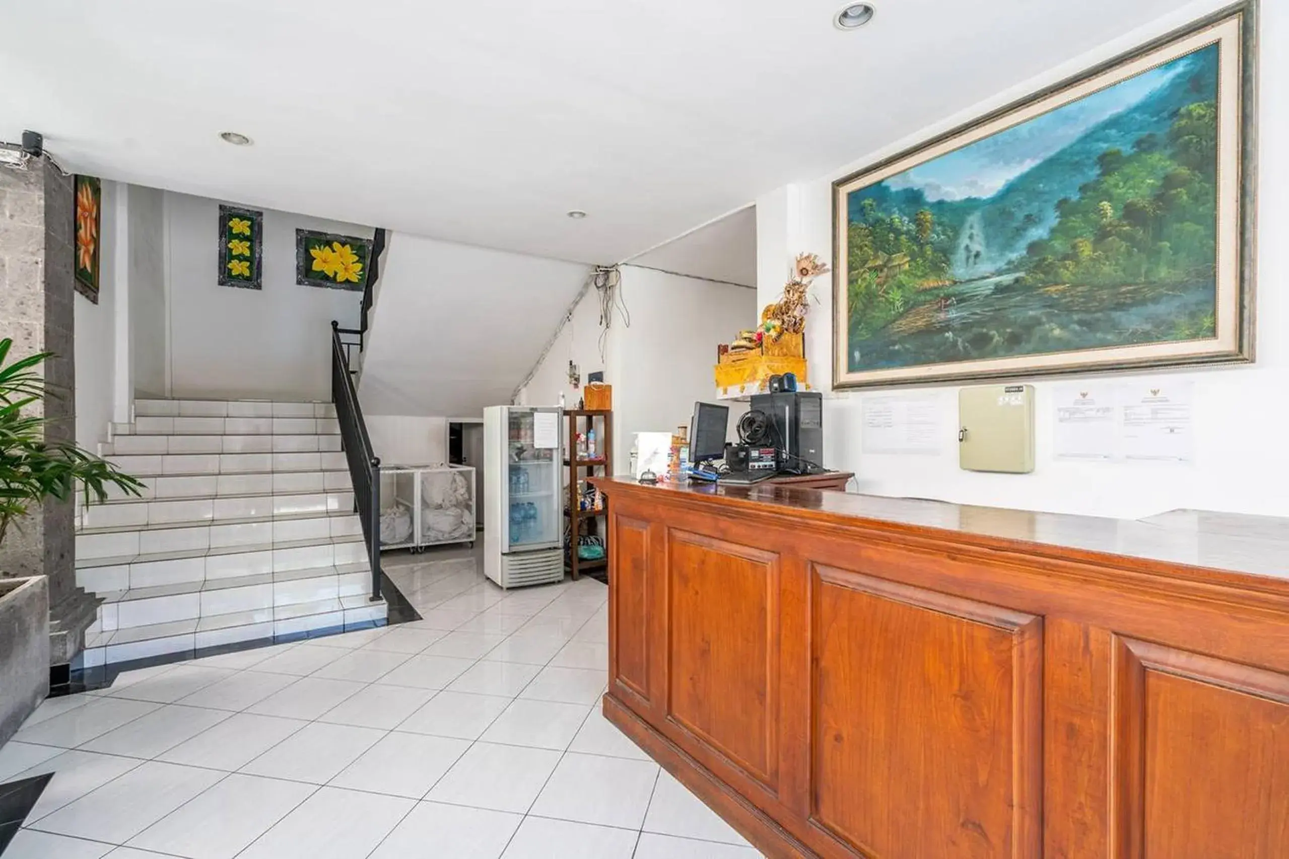 Lobby or reception in Ganandra Stay Denpasar Lobby or reception in Ganandra Stay Denpasar