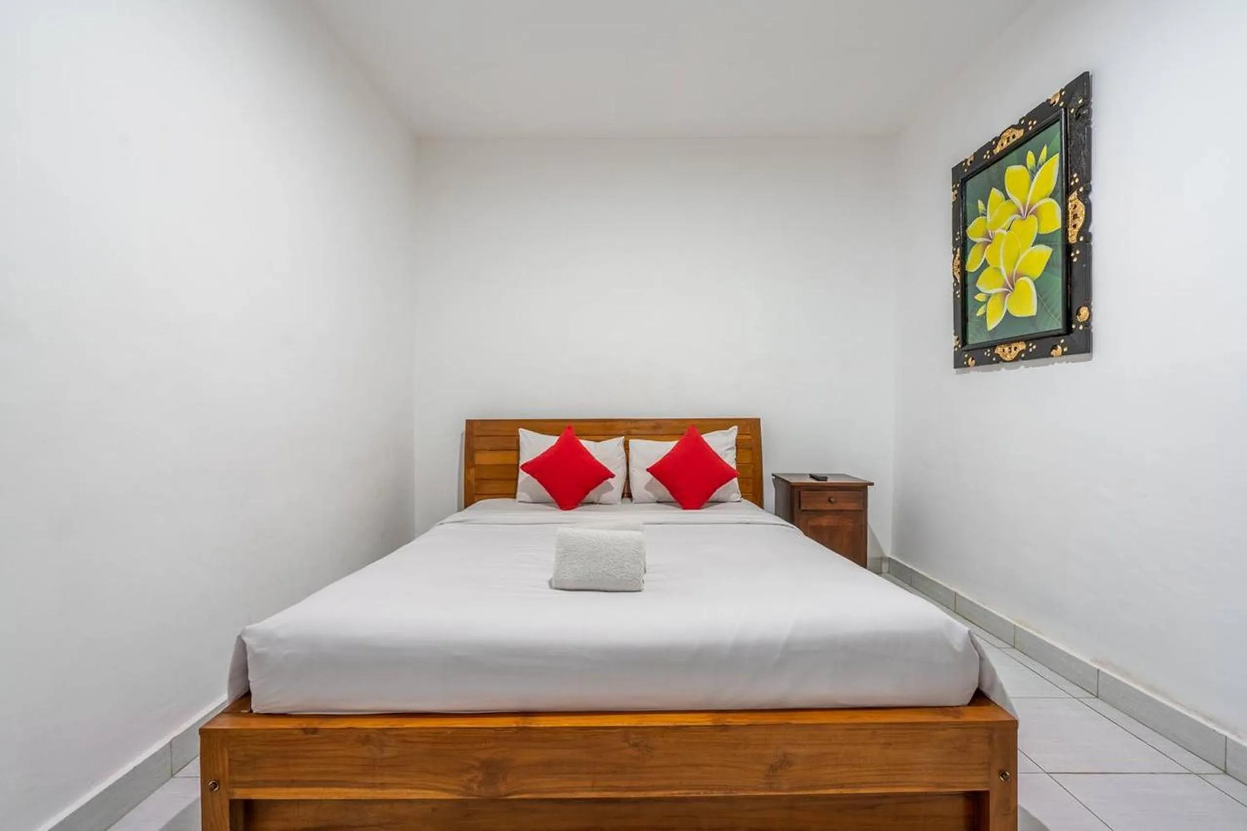 Bed in Ganandra Stay Denpasar