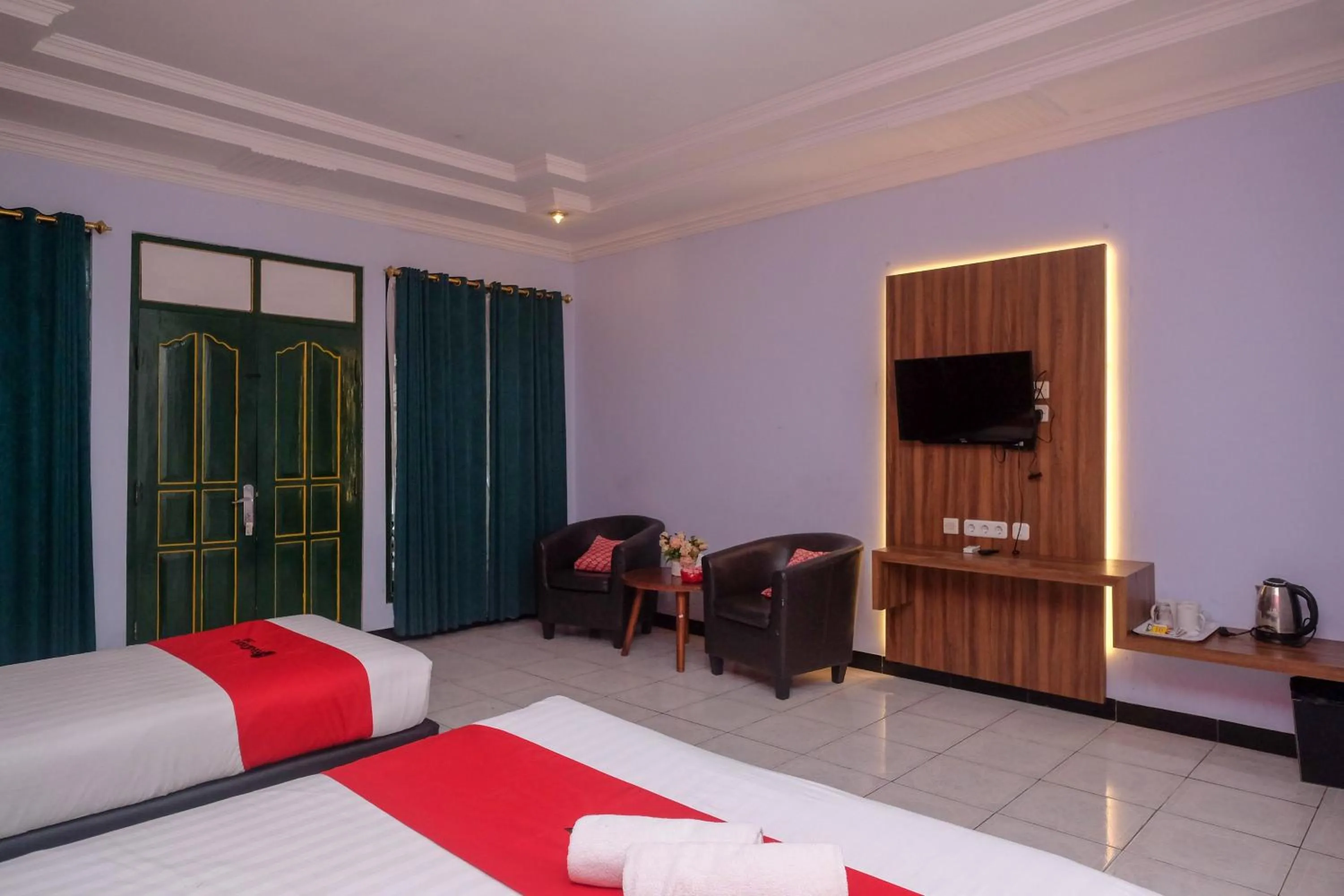 Bed in RedDoorz At Pondok Eyang Obi Sleman