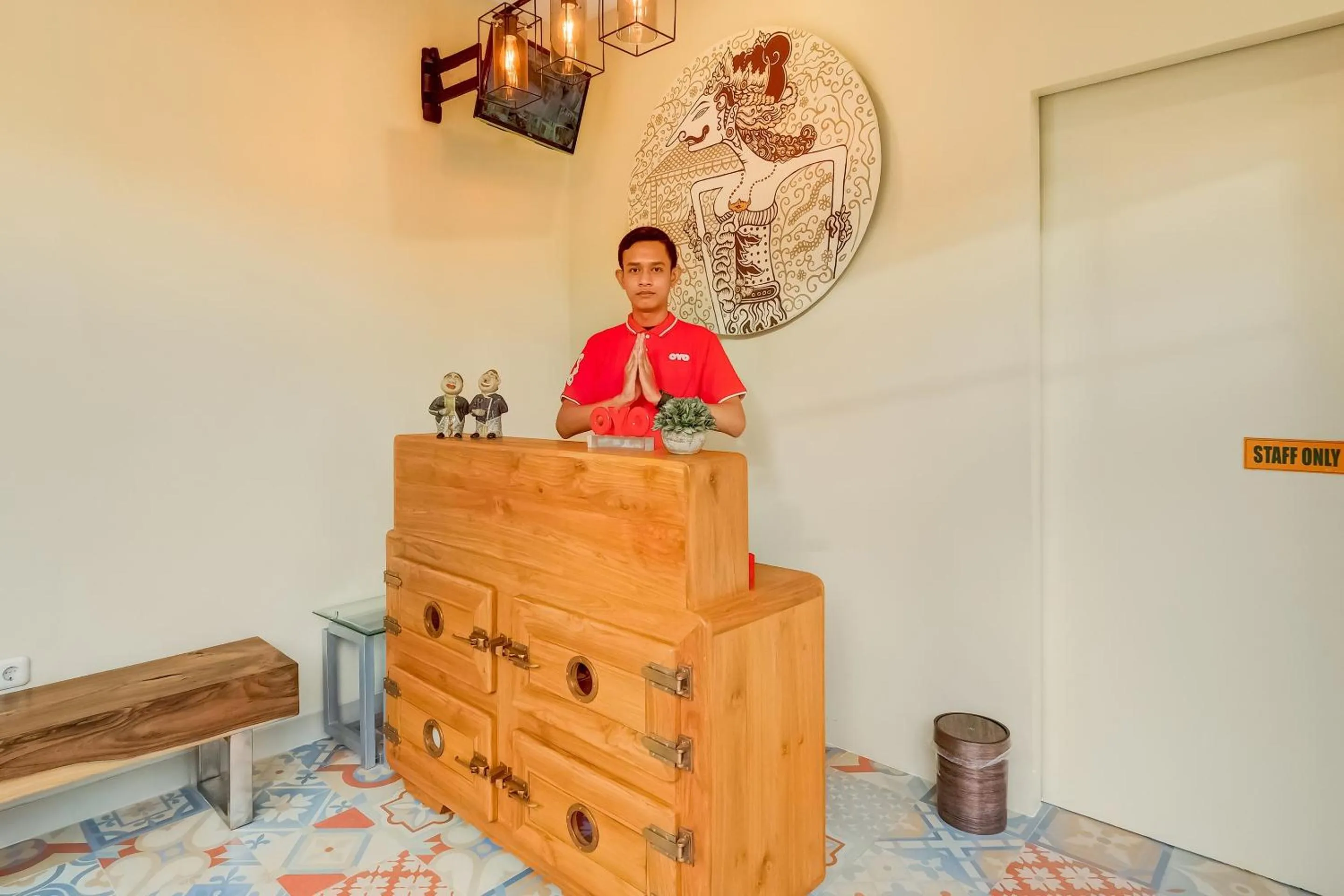 Lobby or reception in Hotel O Griya Gayatri Syariah