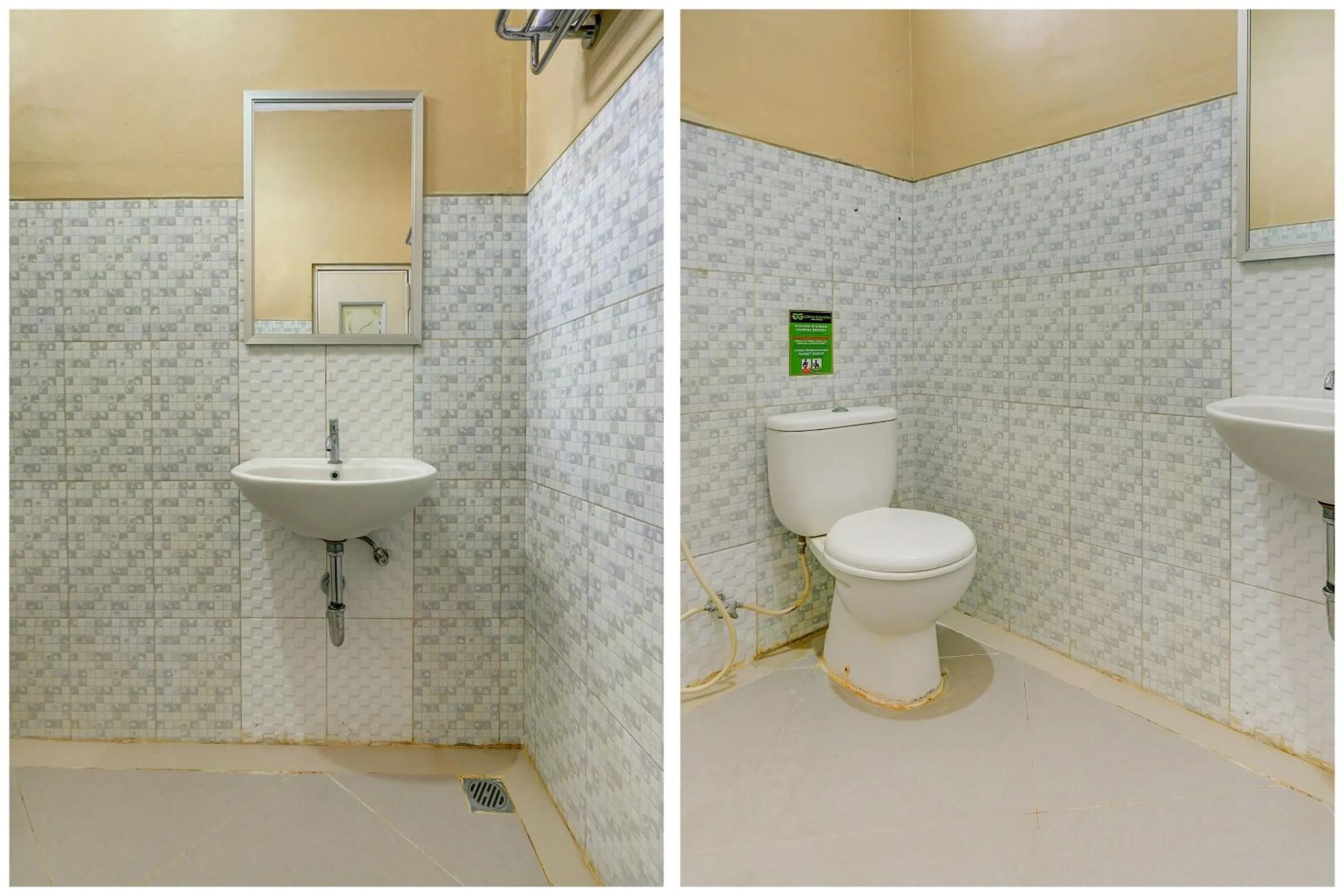 Bathroom in Hotel O Griya Gayatri Syariah