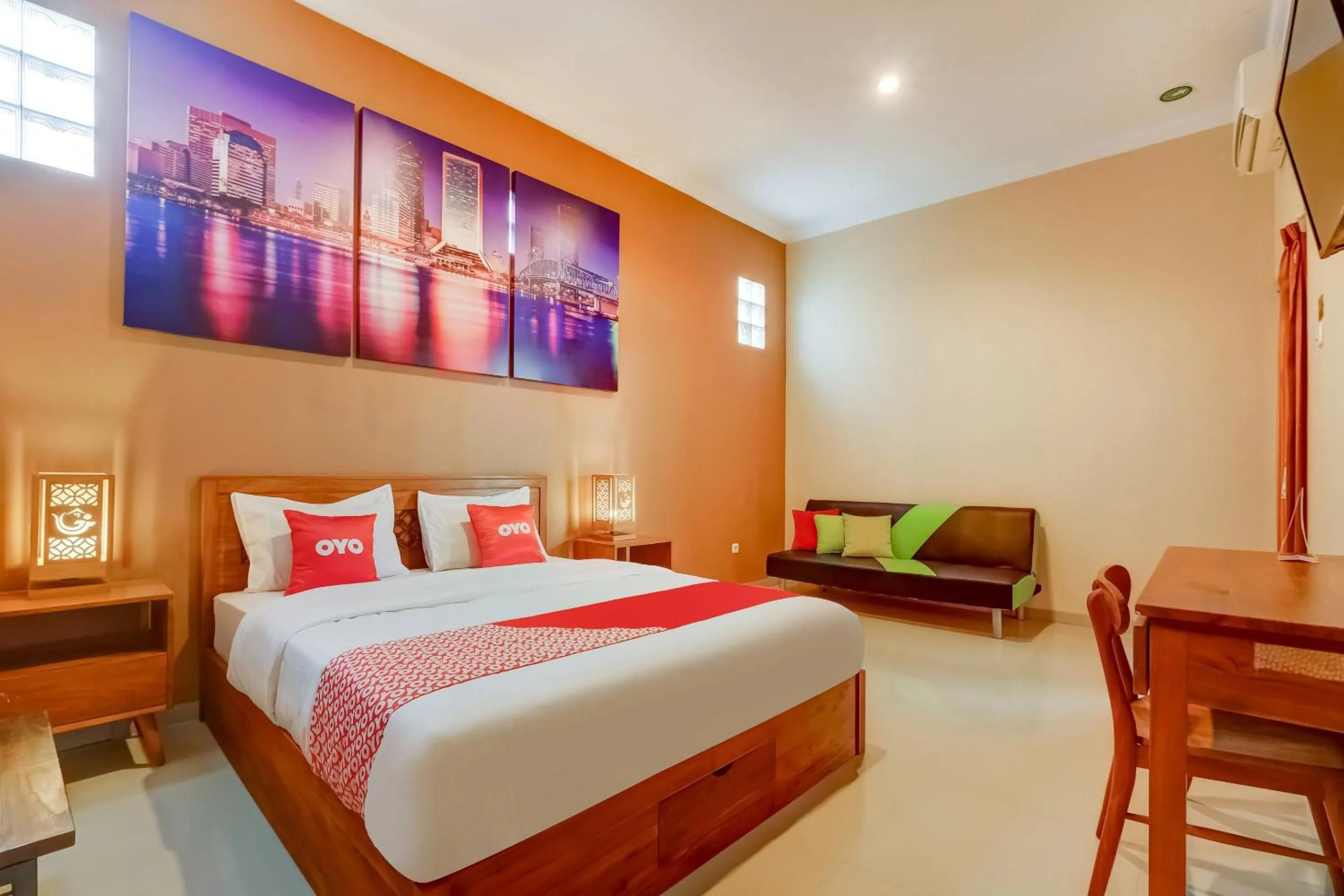 Bedroom in Hotel O Griya Gayatri Syariah