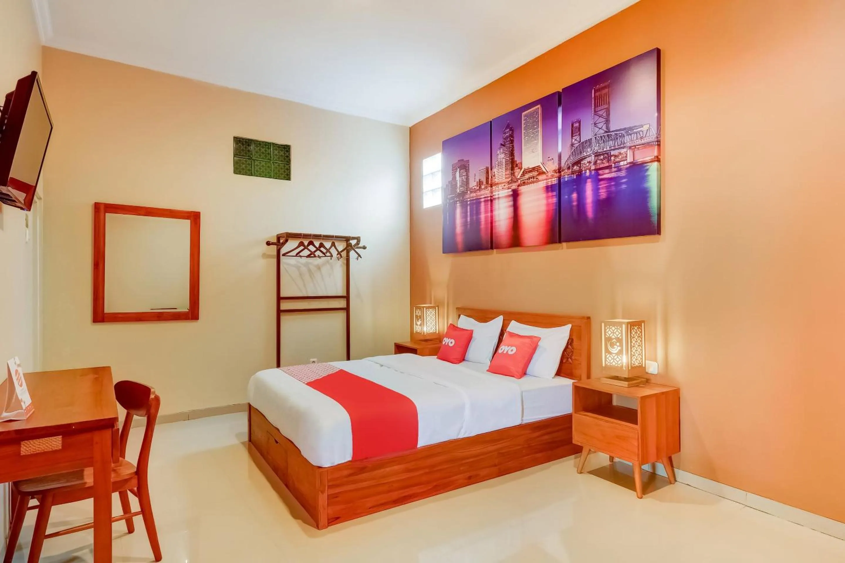 Bedroom in Hotel O Griya Gayatri Syariah