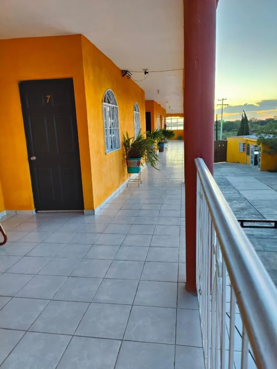 Balcony/Terrace in Hotel Posada Santa Elena