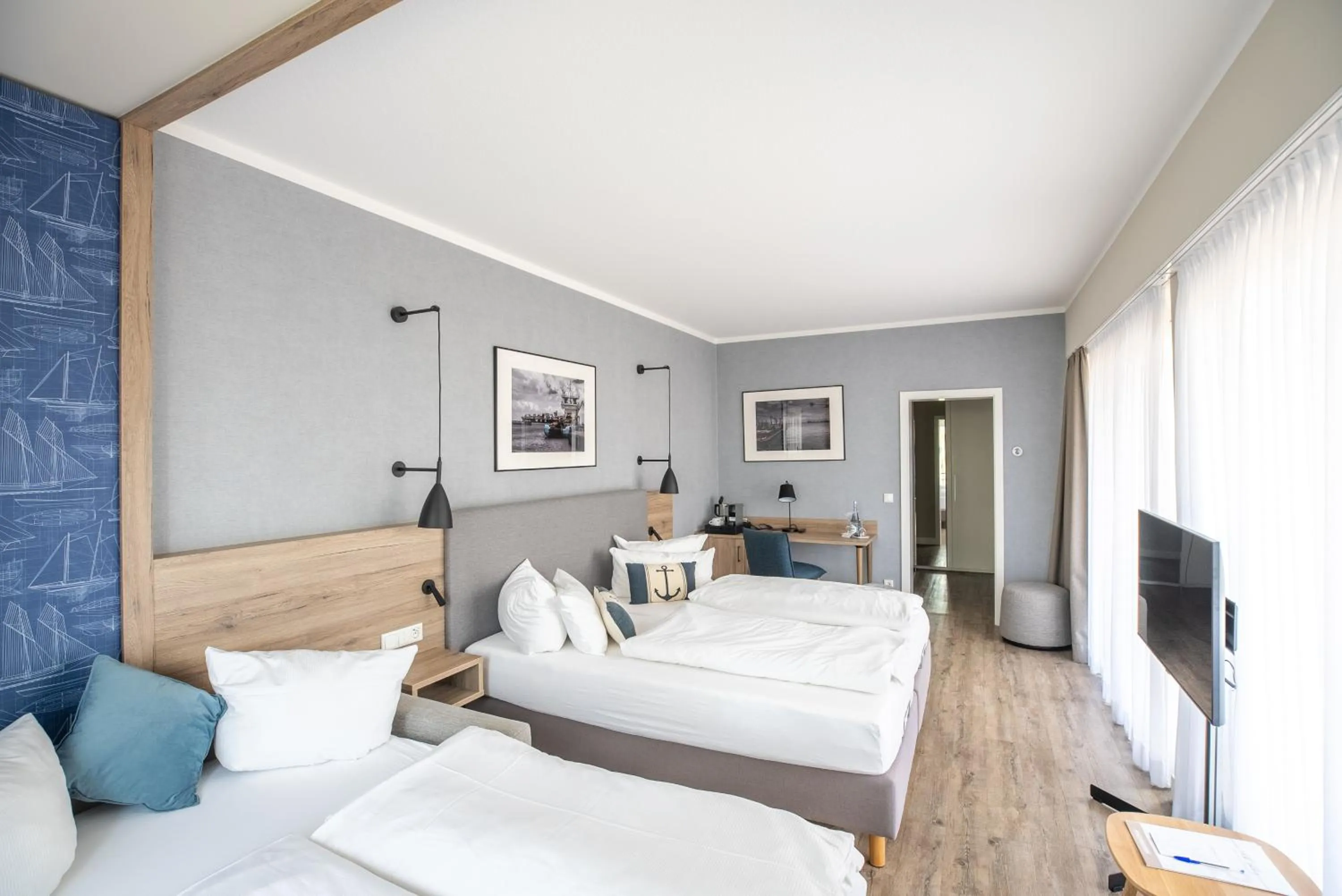 Photo of the whole room, Bed in Hotel Wehrburg