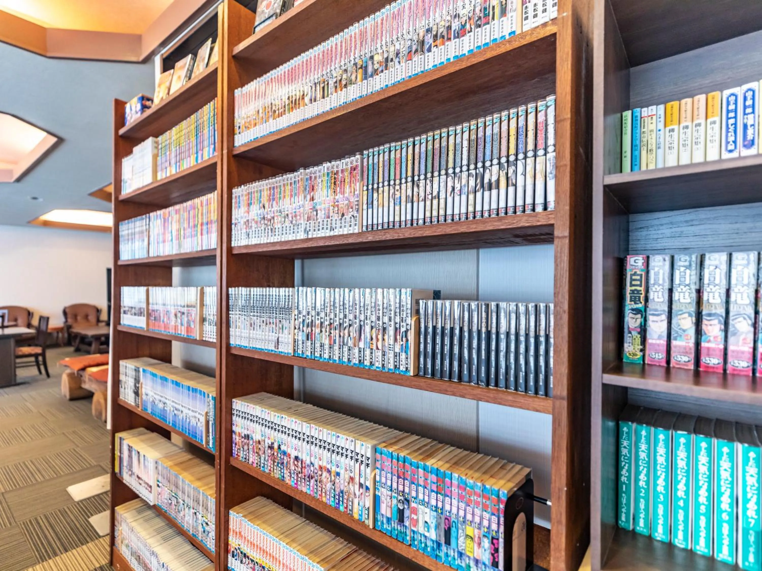 Library in Tabist Spa Yubara Okayama Yubaraonsen