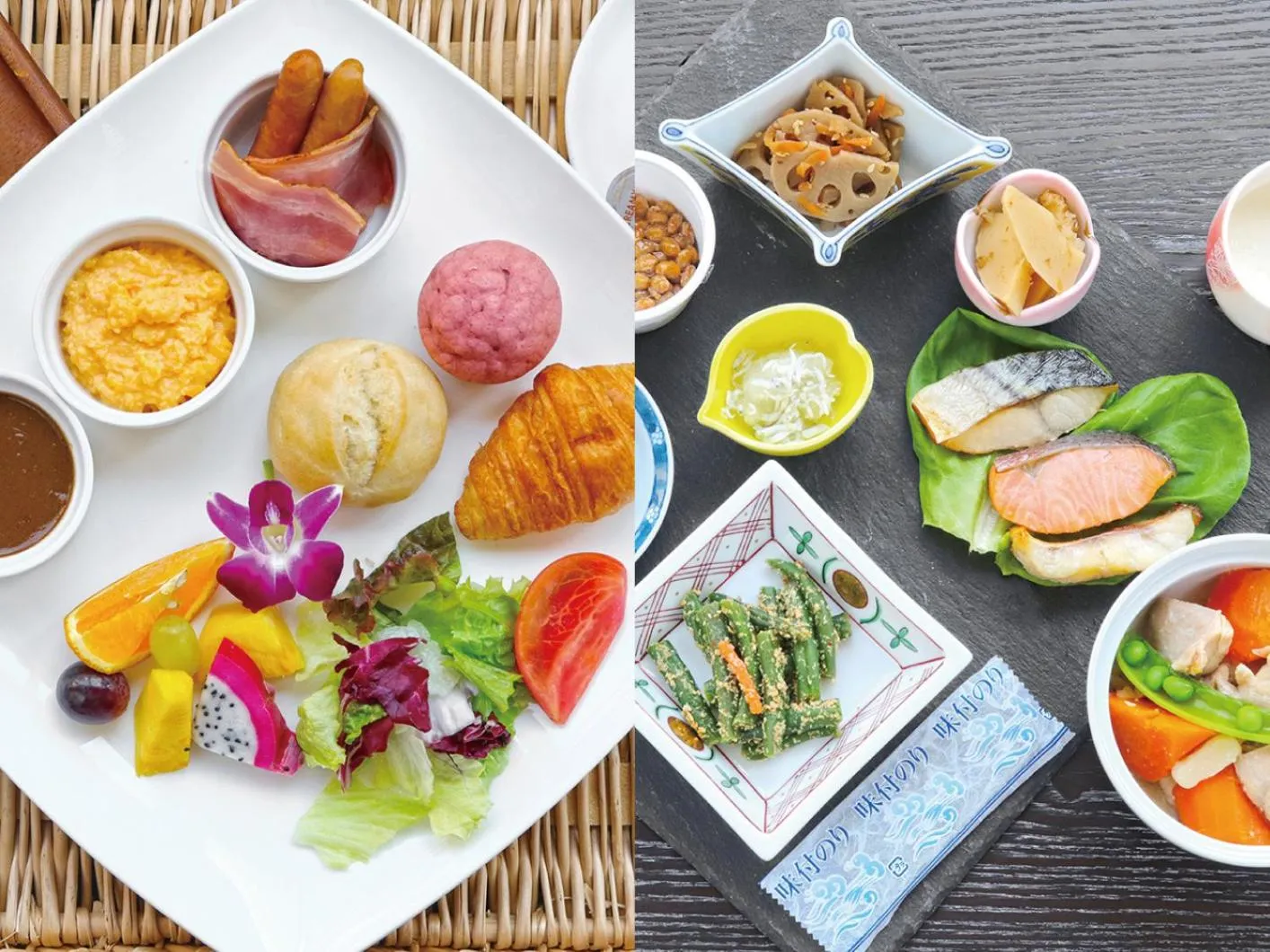 Breakfast in Hotel Grand Hill Ichigaya