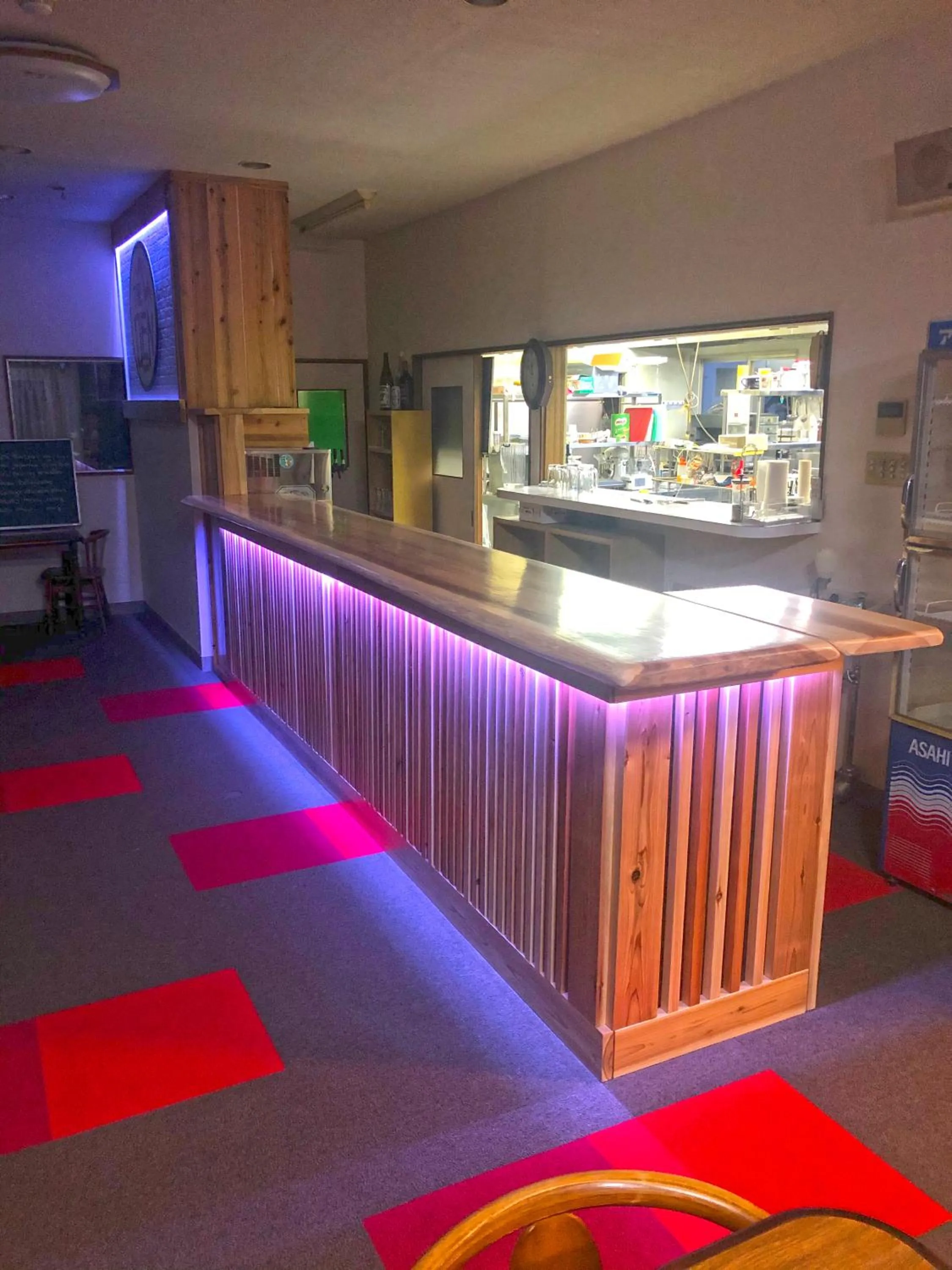 Lounge or bar in Red Fox Lodge Myoko