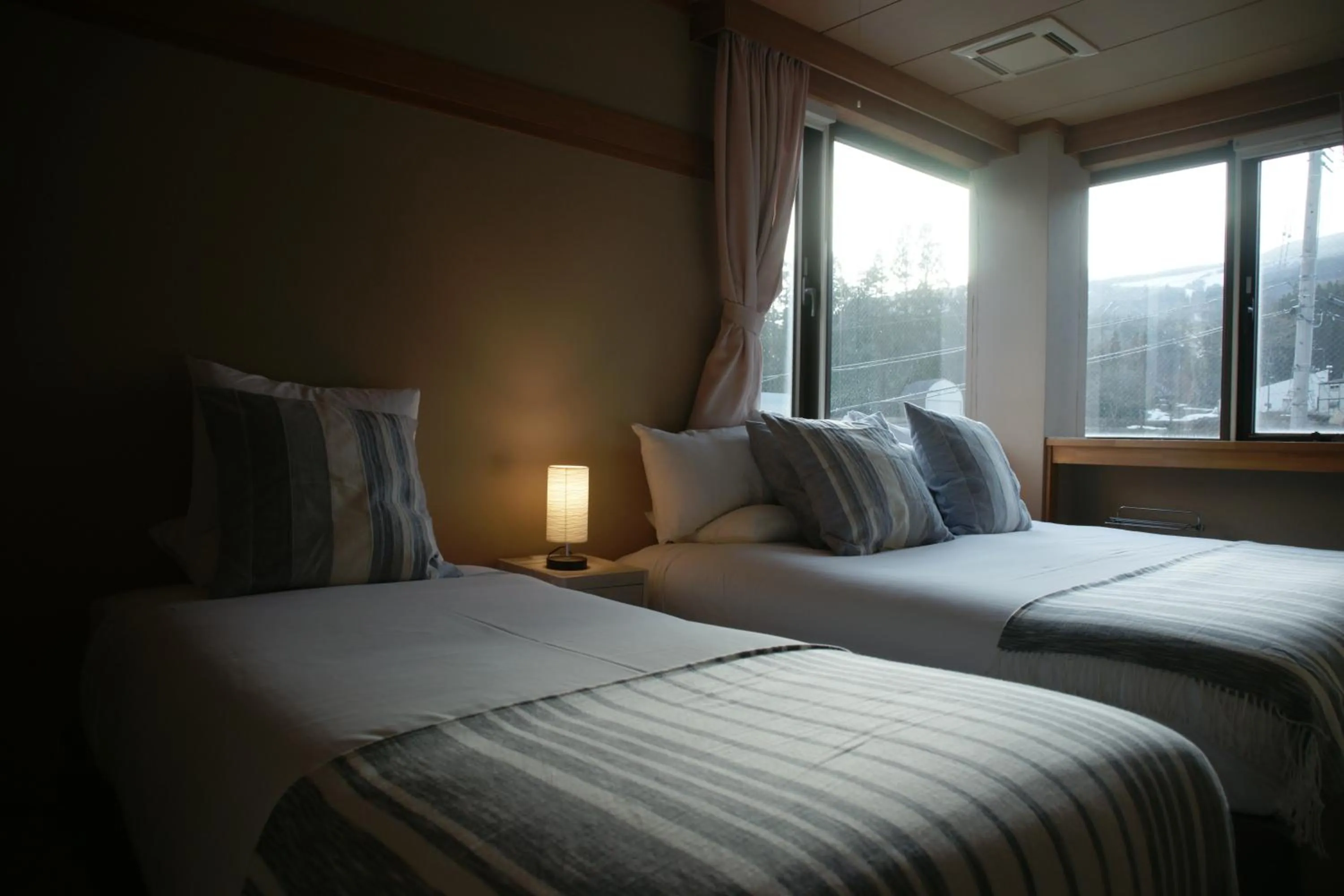 Bedroom, Bed in Red Fox Lodge Myoko