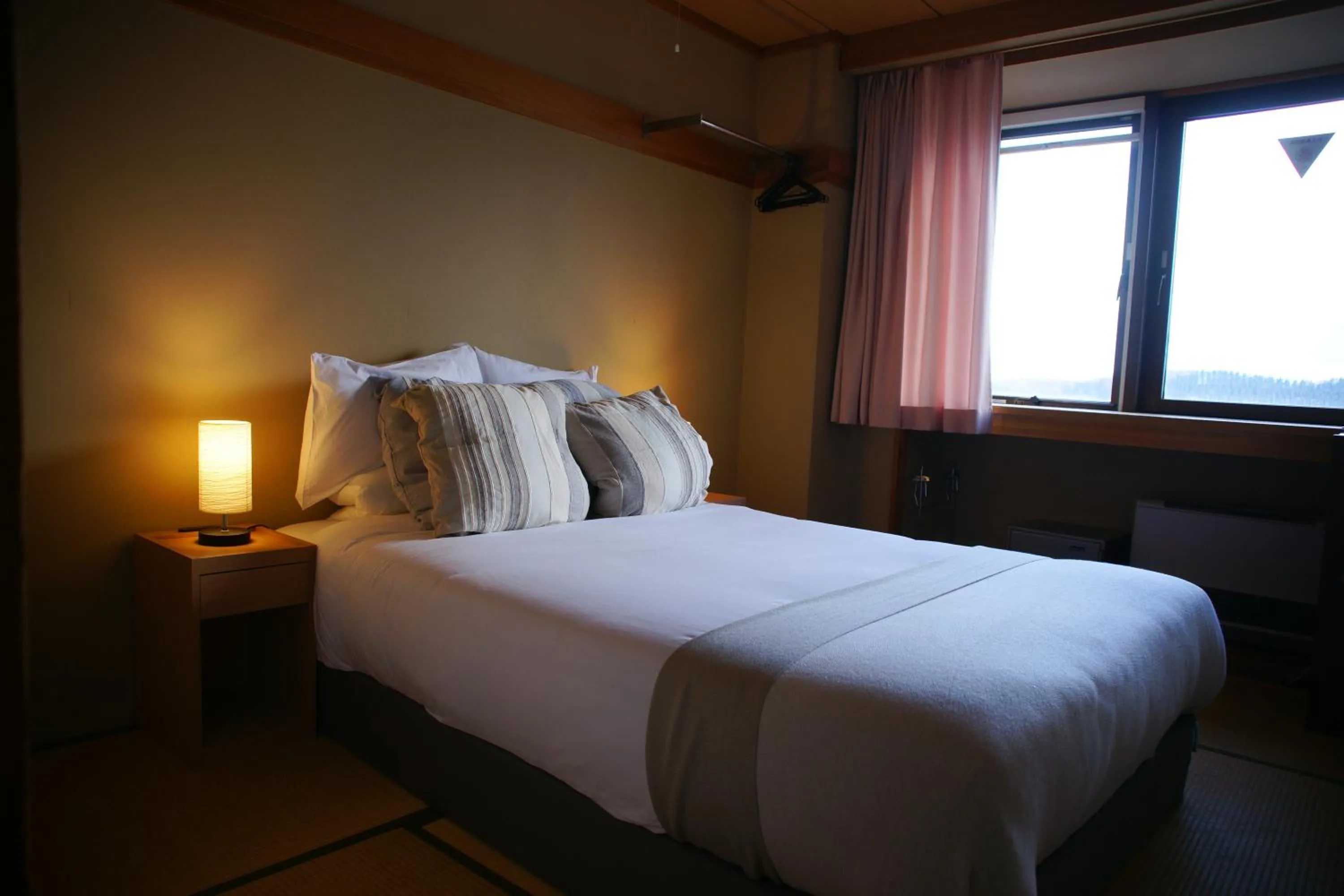 Bed in Red Fox Lodge Myoko