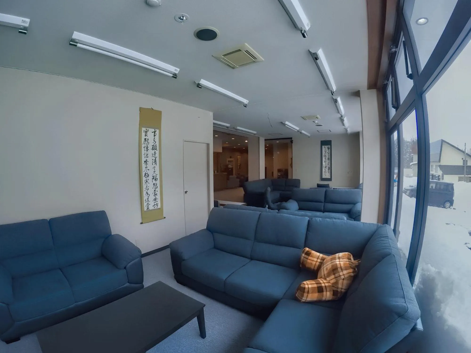 Living room in Red Fox Lodge Myoko