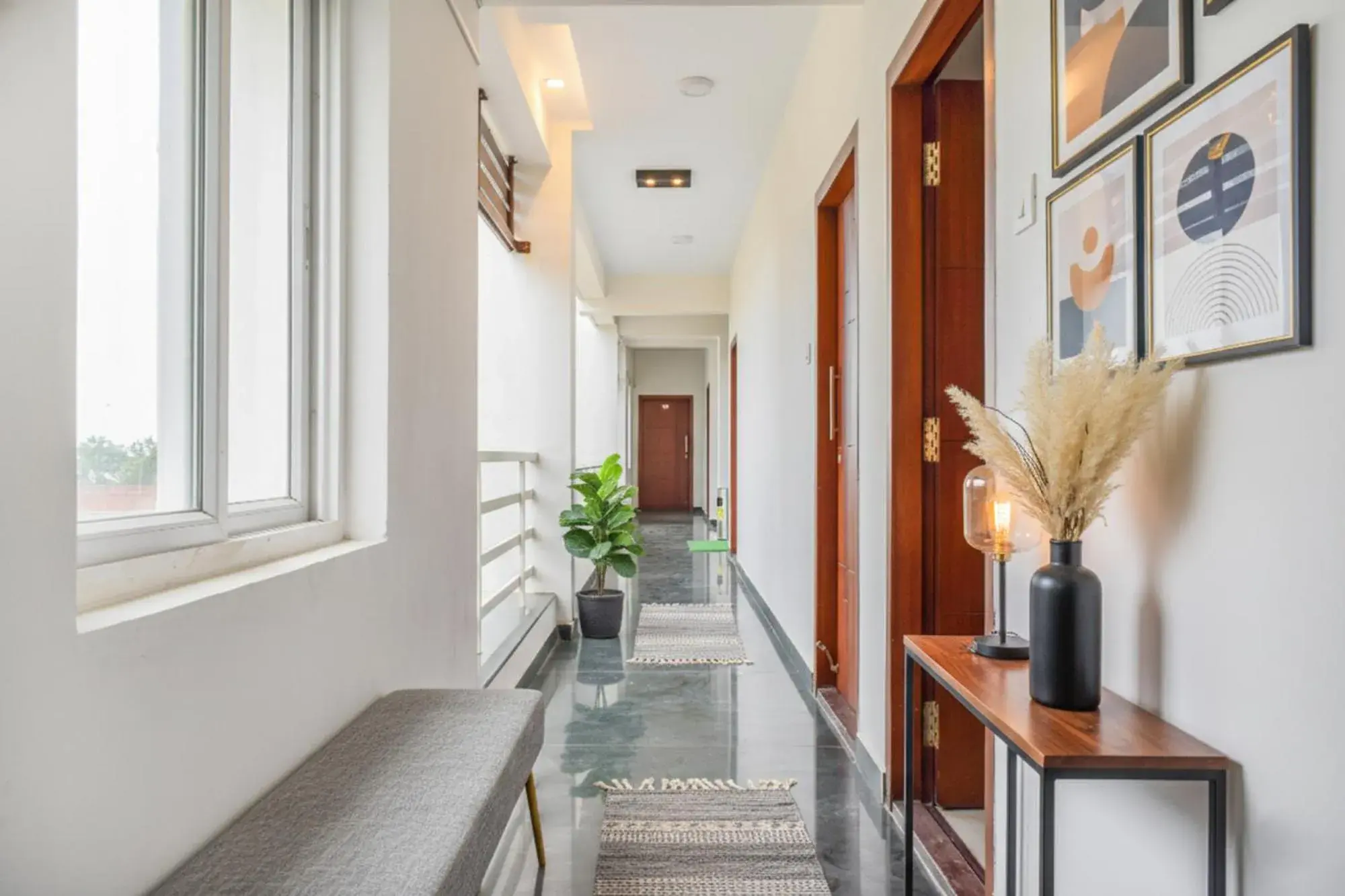 Lobby or reception in FabHotel Limestone Suites -750M from Yashoda Hospitals, Somajiguda Lobby or reception in FabHotel Limestone Suites -750M from Yashoda Hospitals, Somajiguda