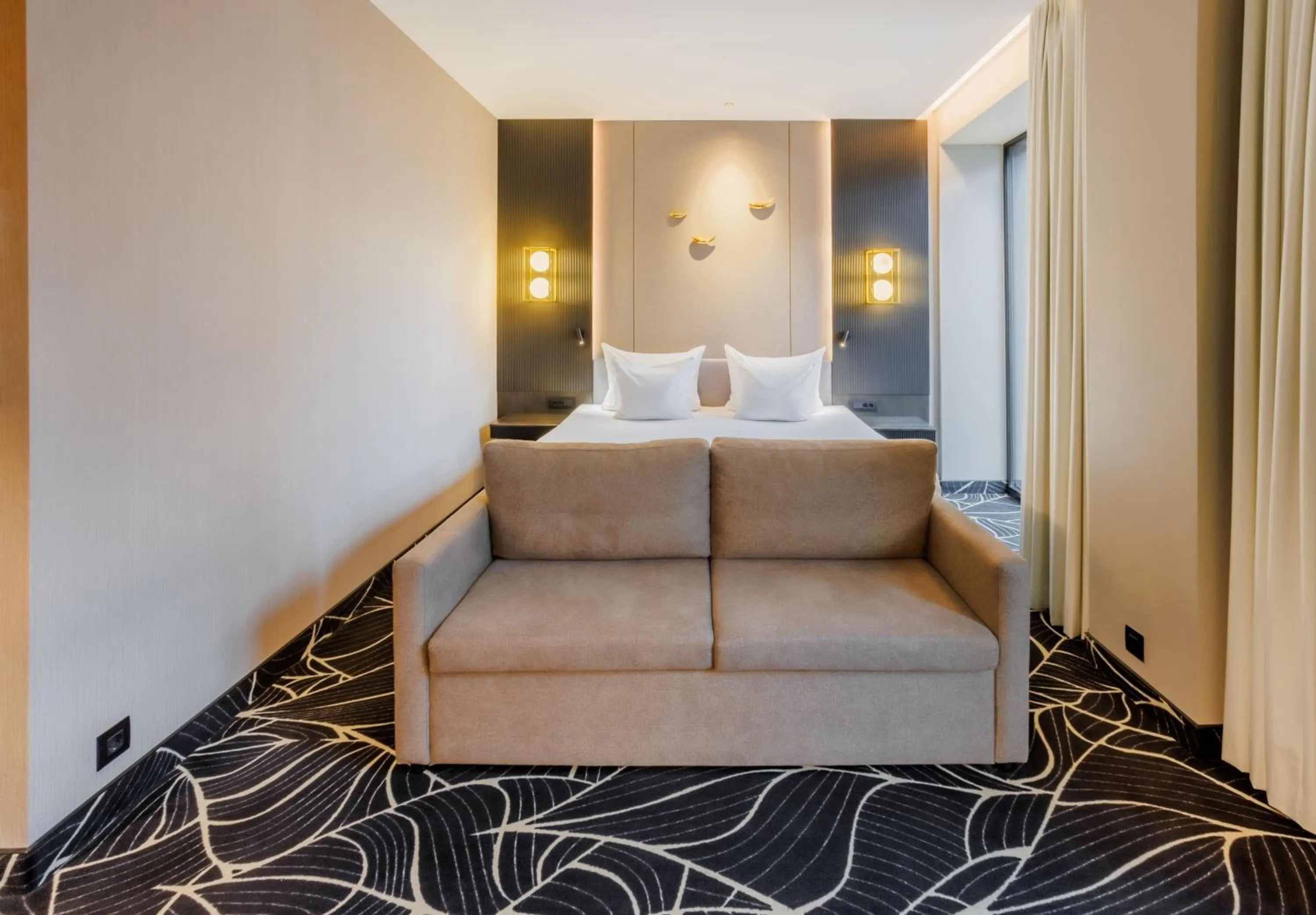 Photo of the whole room, Bed in Movenpick Hotel Tallinn