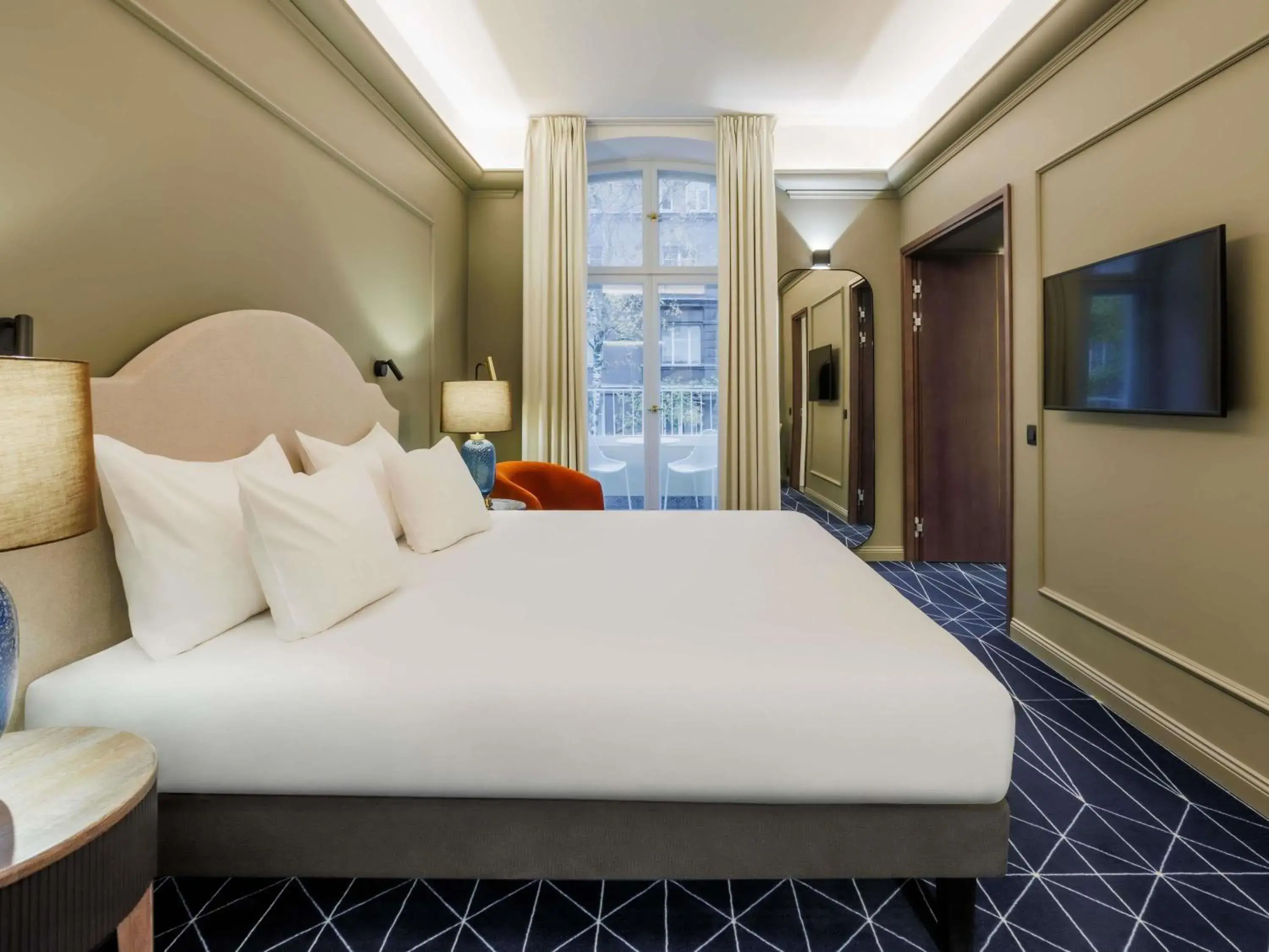 Bedroom, Bed in Movenpick Hotel Tallinn Bedroom, Bed in Movenpick Hotel Tallinn