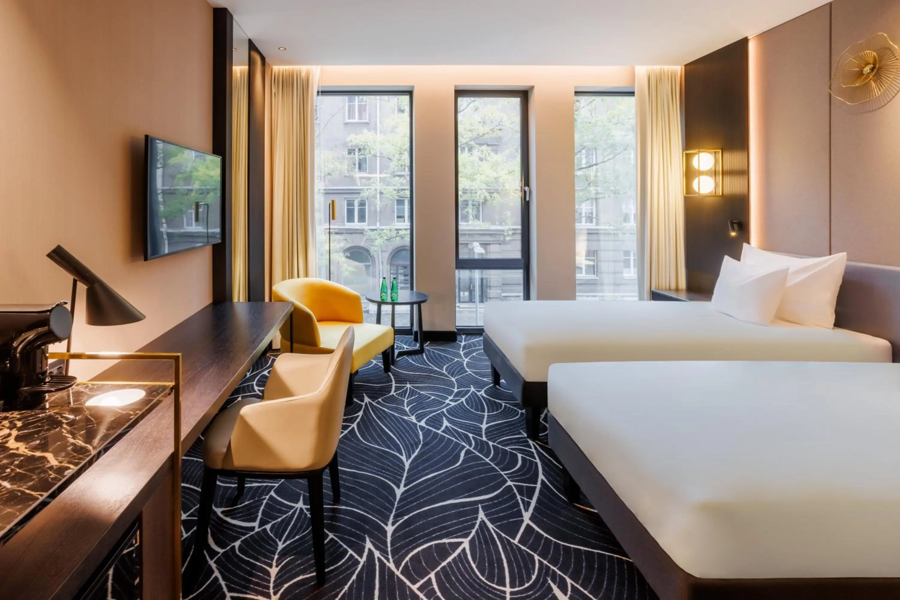 Bed in Hotel Lembitu Tallinn