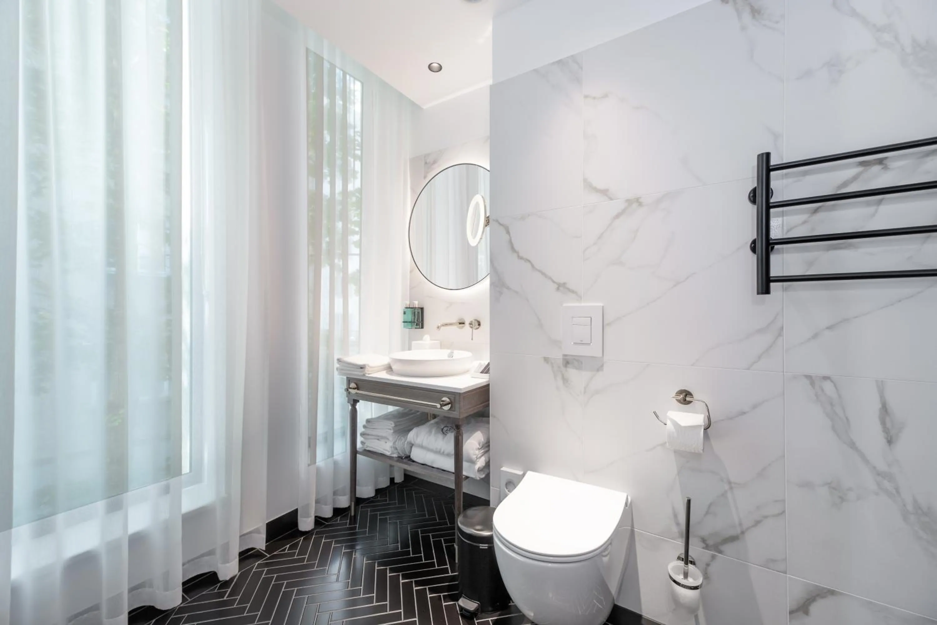 Toilet in Movenpick Hotel Tallinn