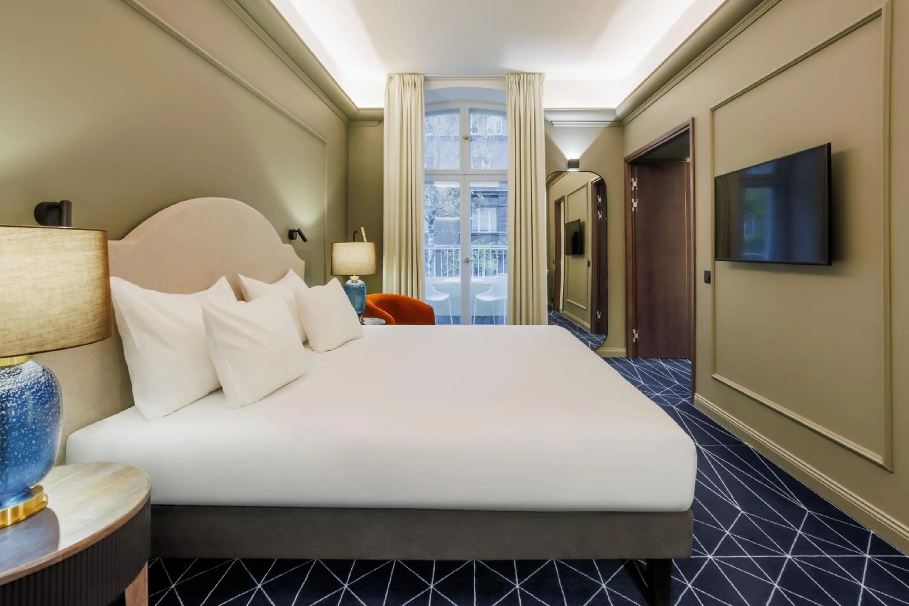 Bed in Hotel Lembitu Tallinn