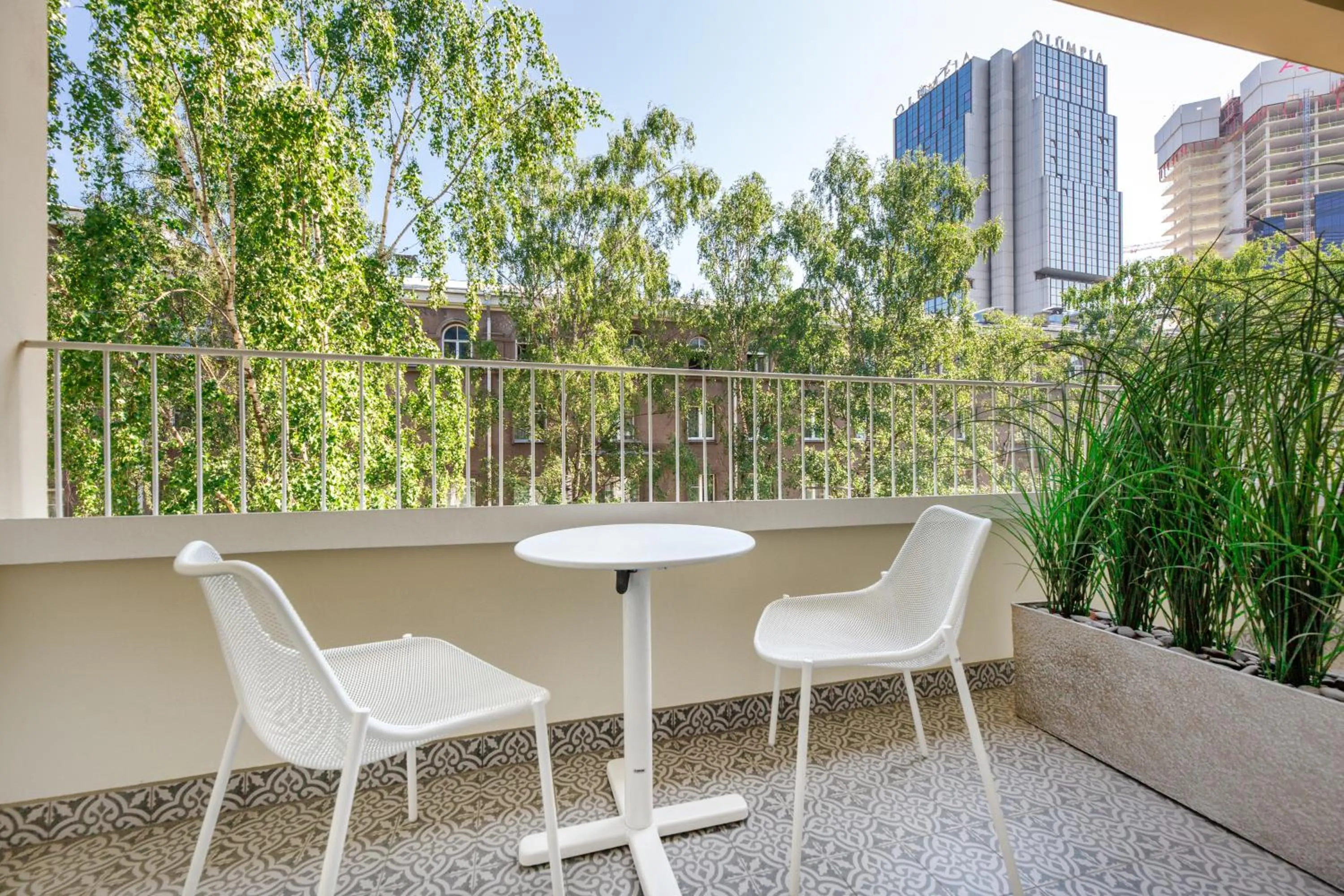 Balcony/Terrace in Movenpick Hotel Tallinn