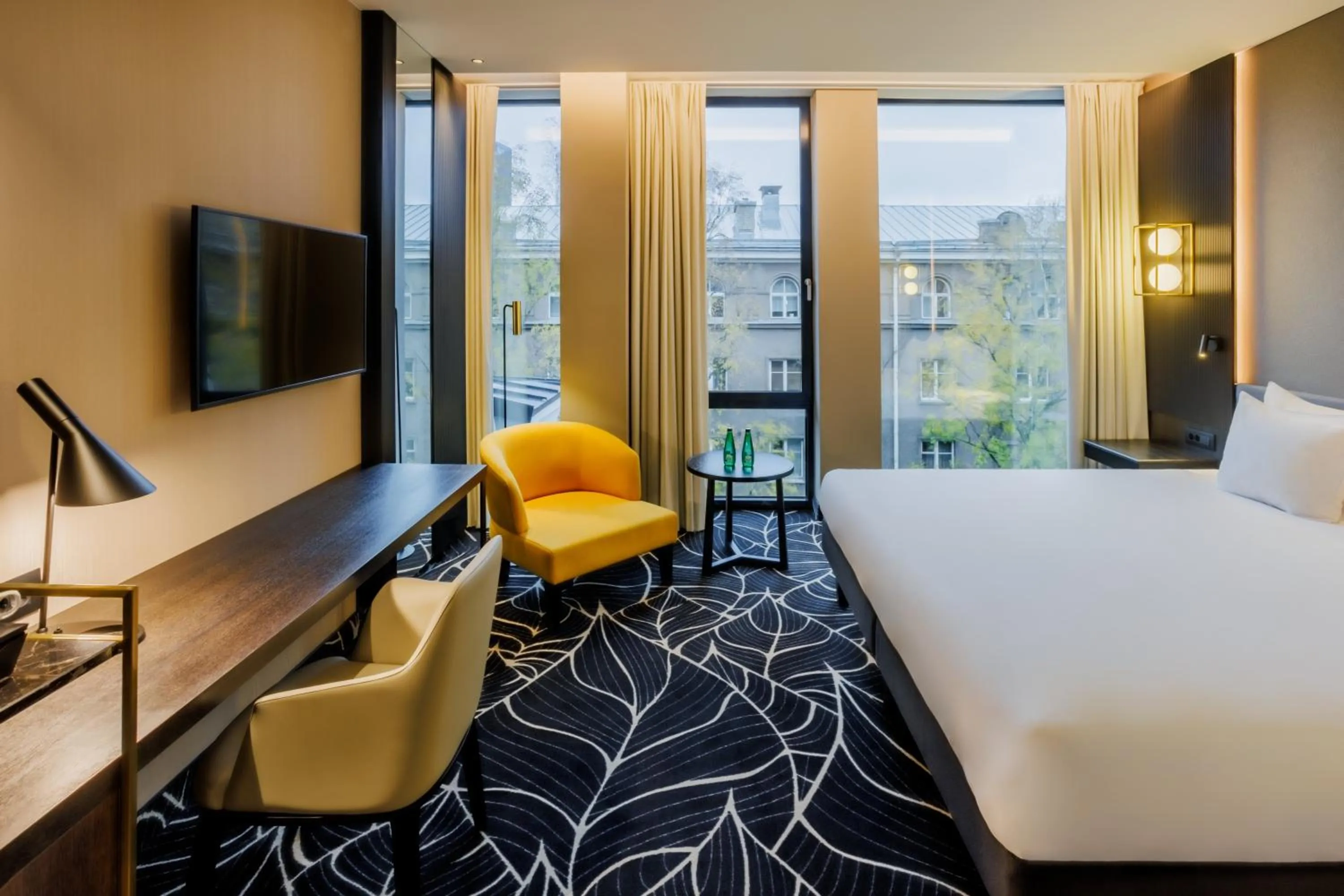 Bed in Movenpick Hotel Tallinn