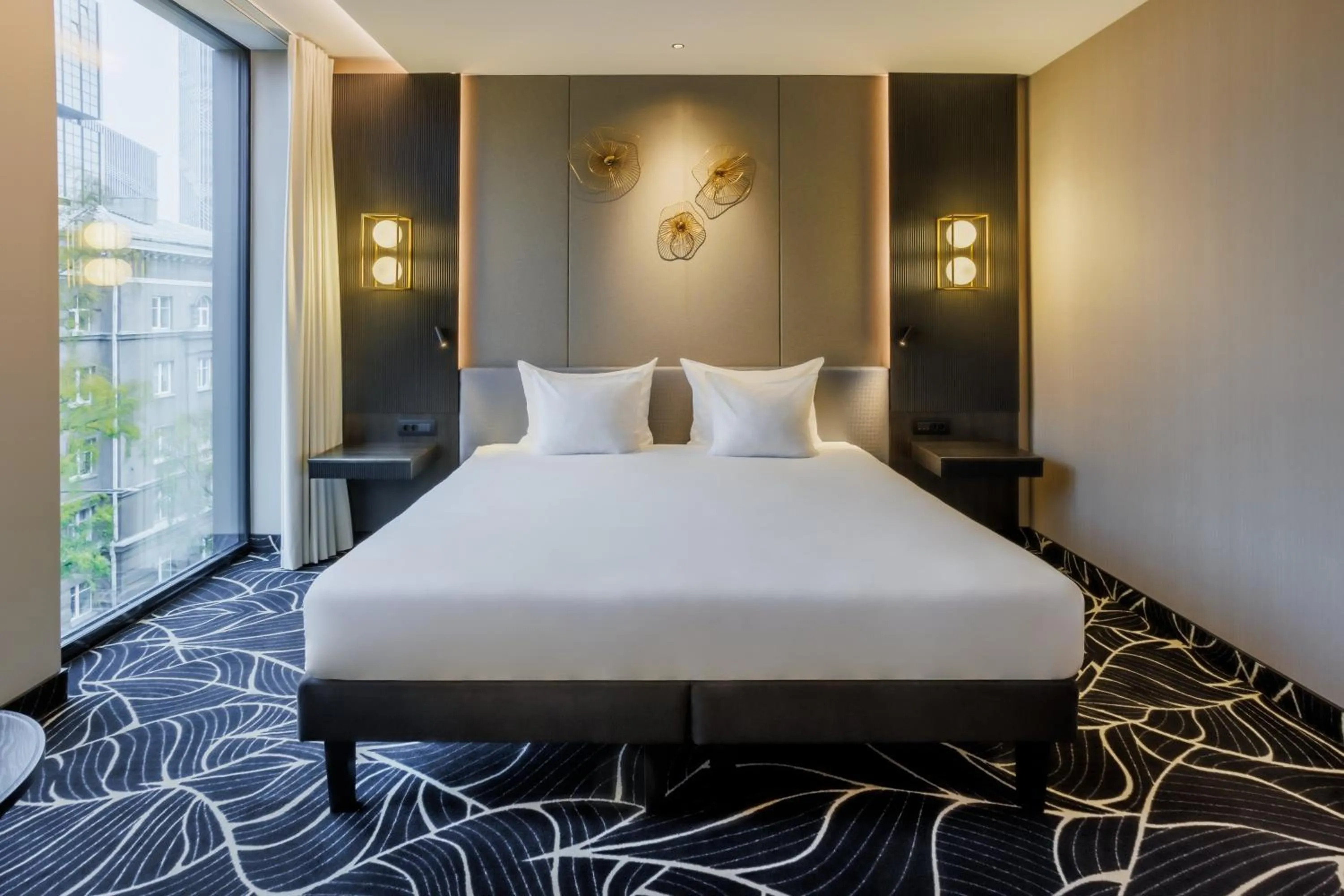 Bed in Hotel Lembitu Tallinn