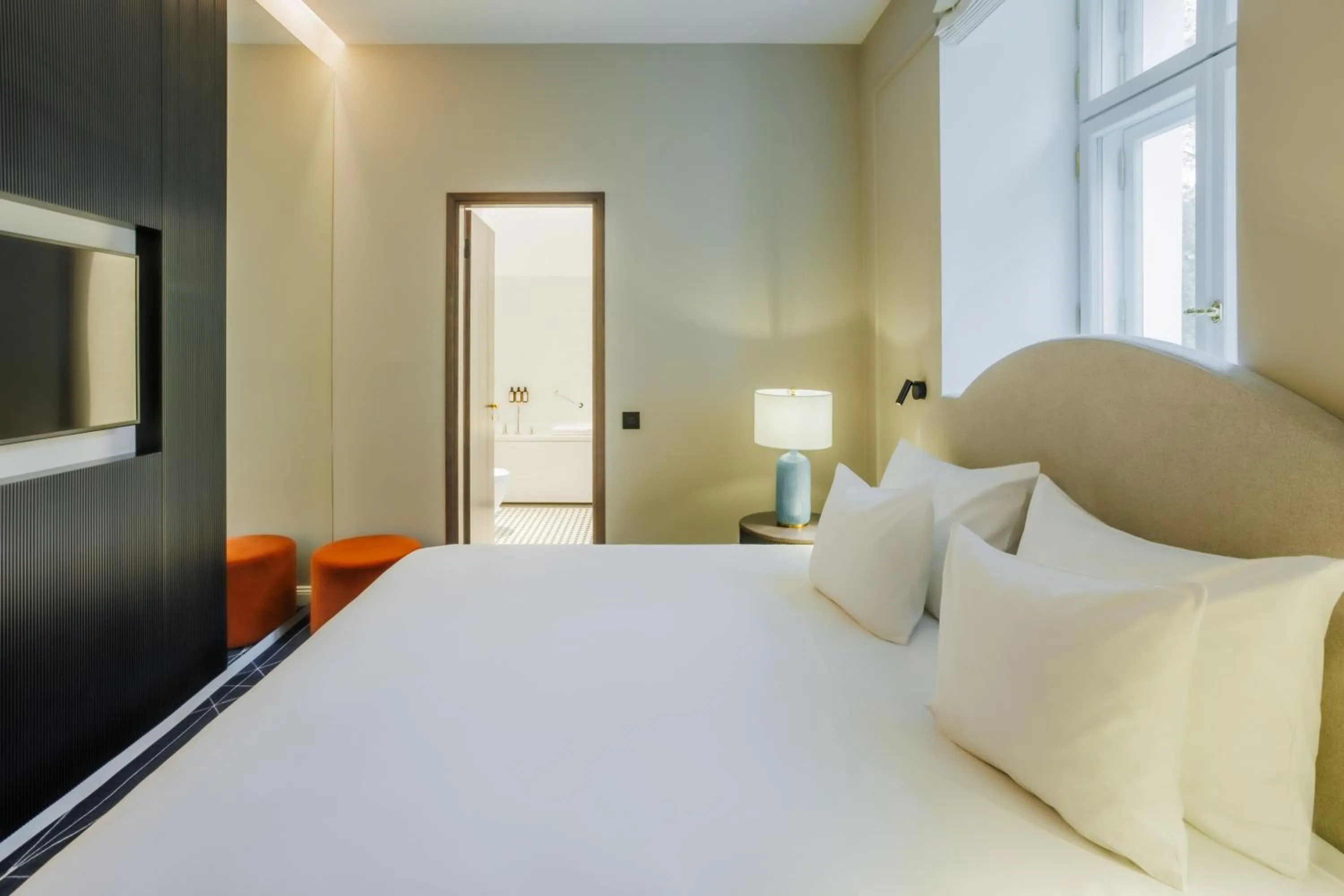 Bed in Hotel Lembitu Tallinn