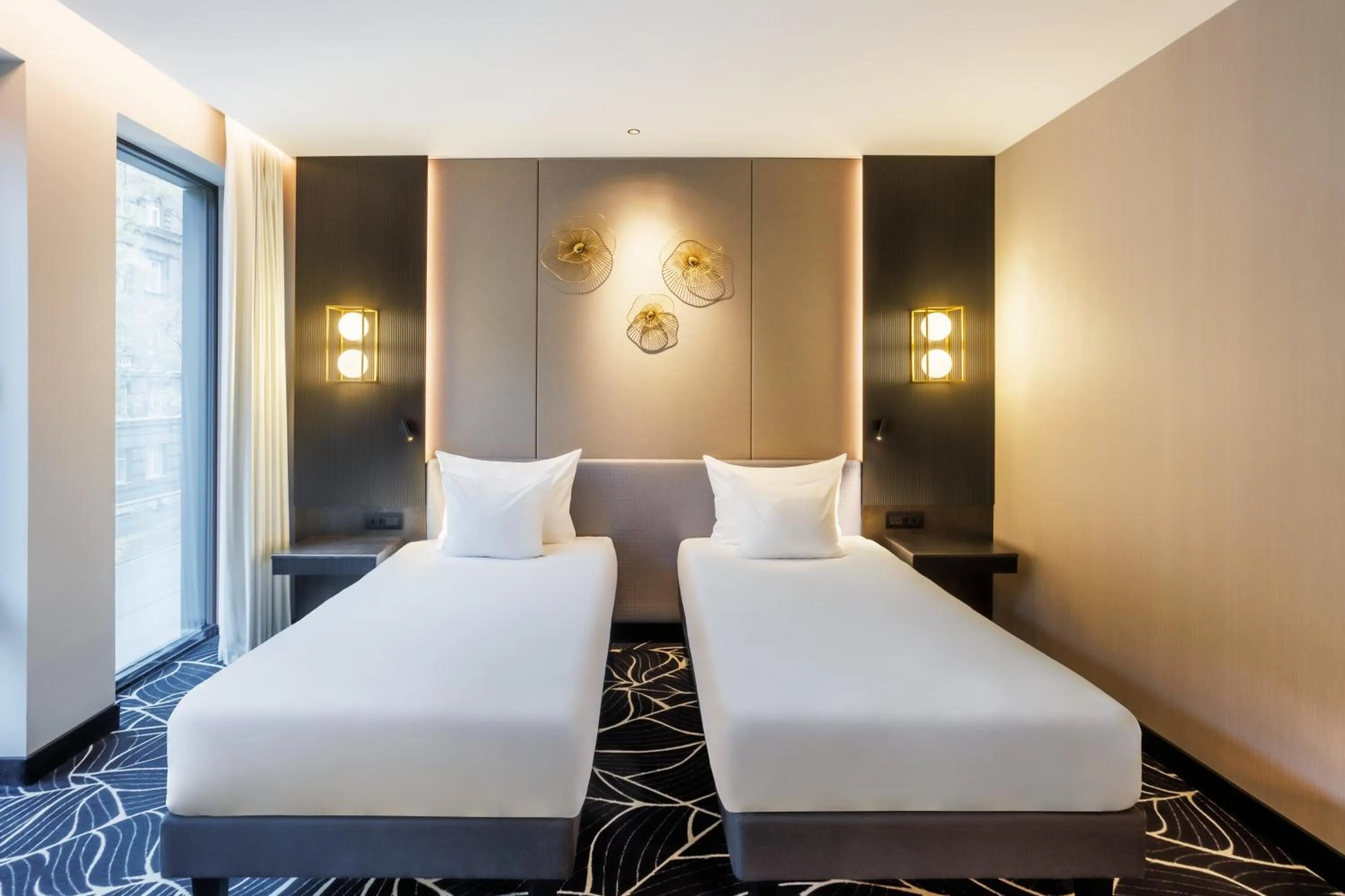 Bed in Hotel Lembitu Tallinn