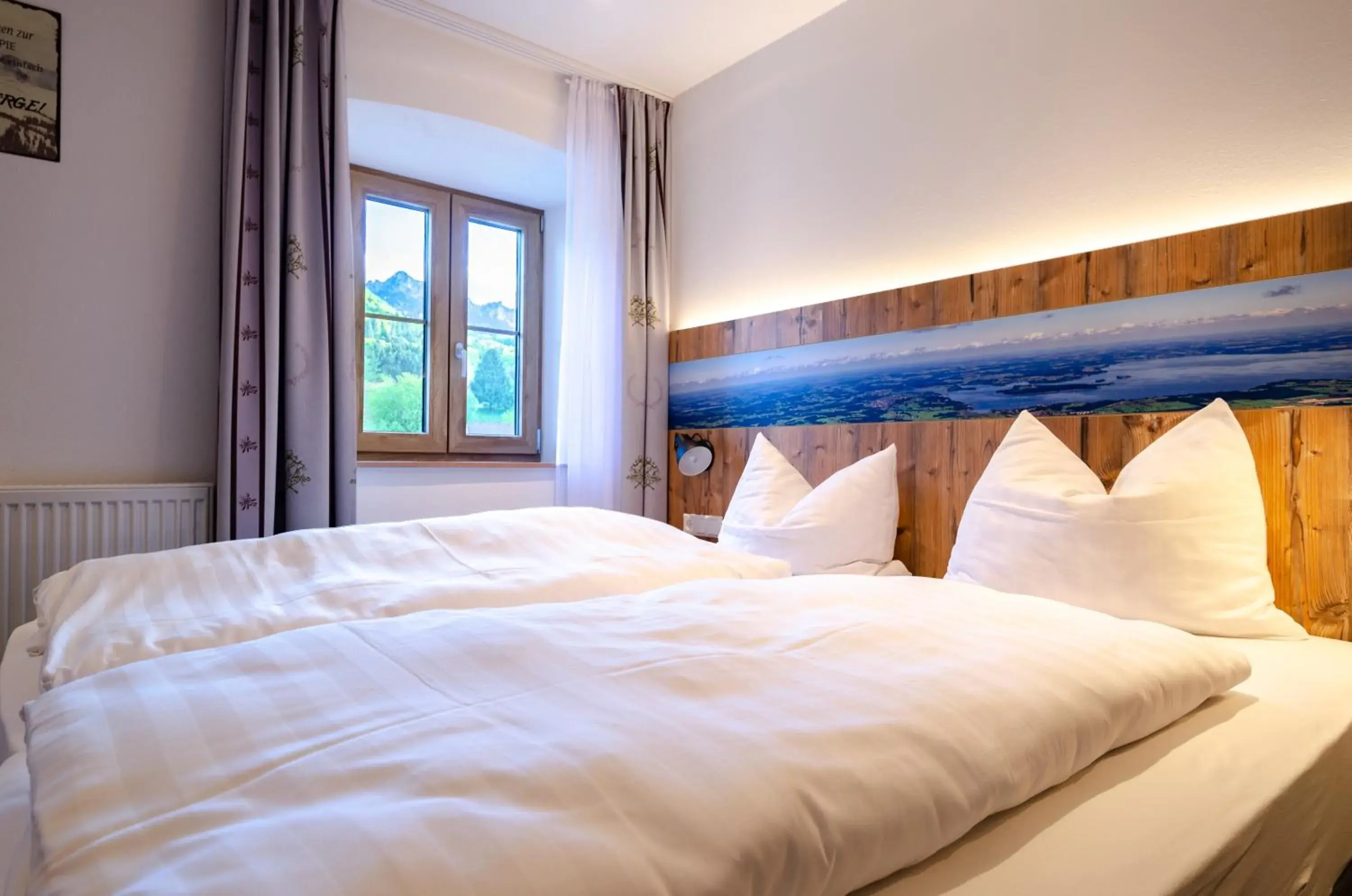 Bed in Gasthof Messerschmied Bed in Gasthof Messerschmied