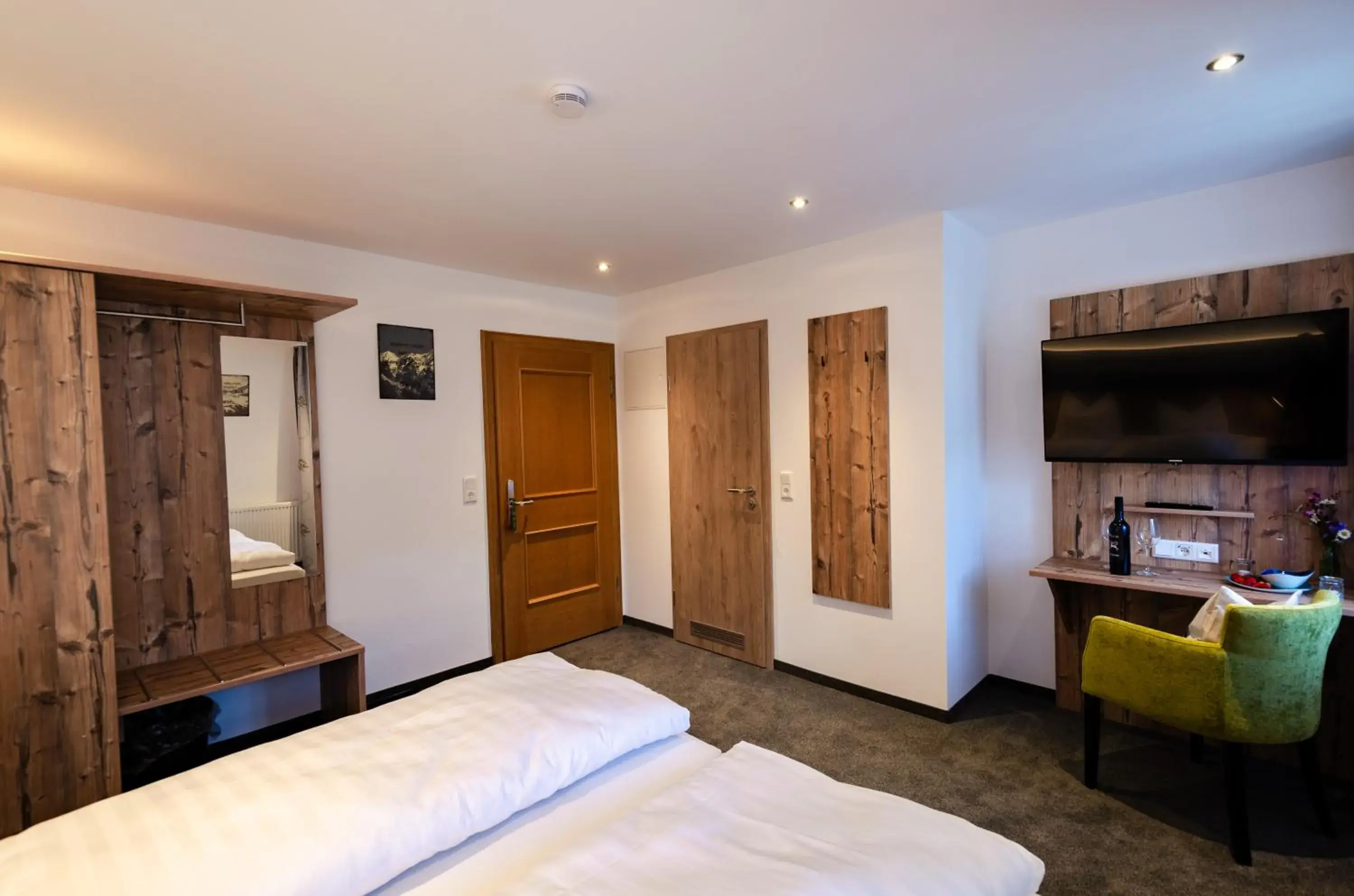 Bed in Gasthof Messerschmied Bed in Gasthof Messerschmied