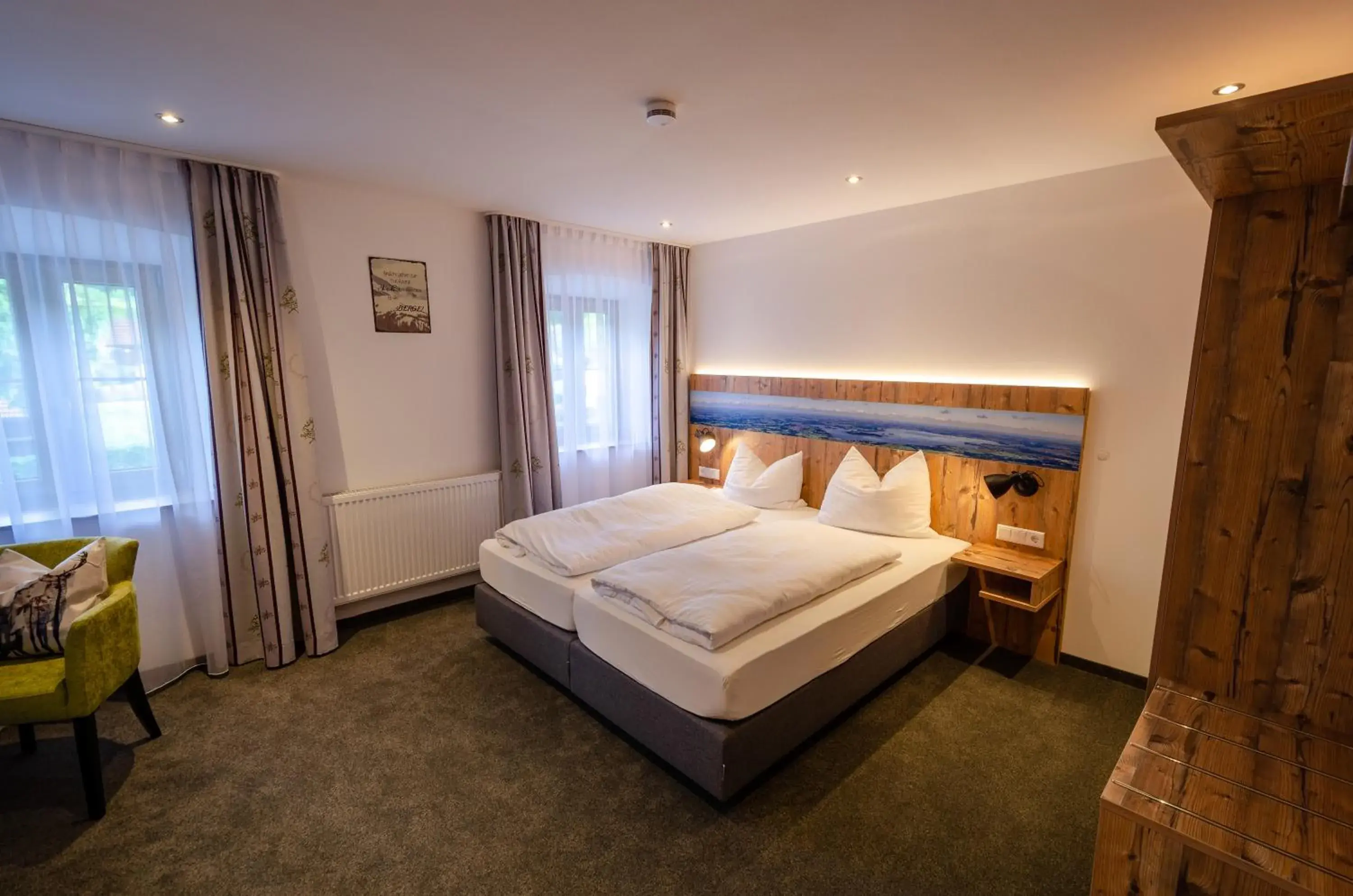 Bed in Gasthof Messerschmied Bed in Gasthof Messerschmied