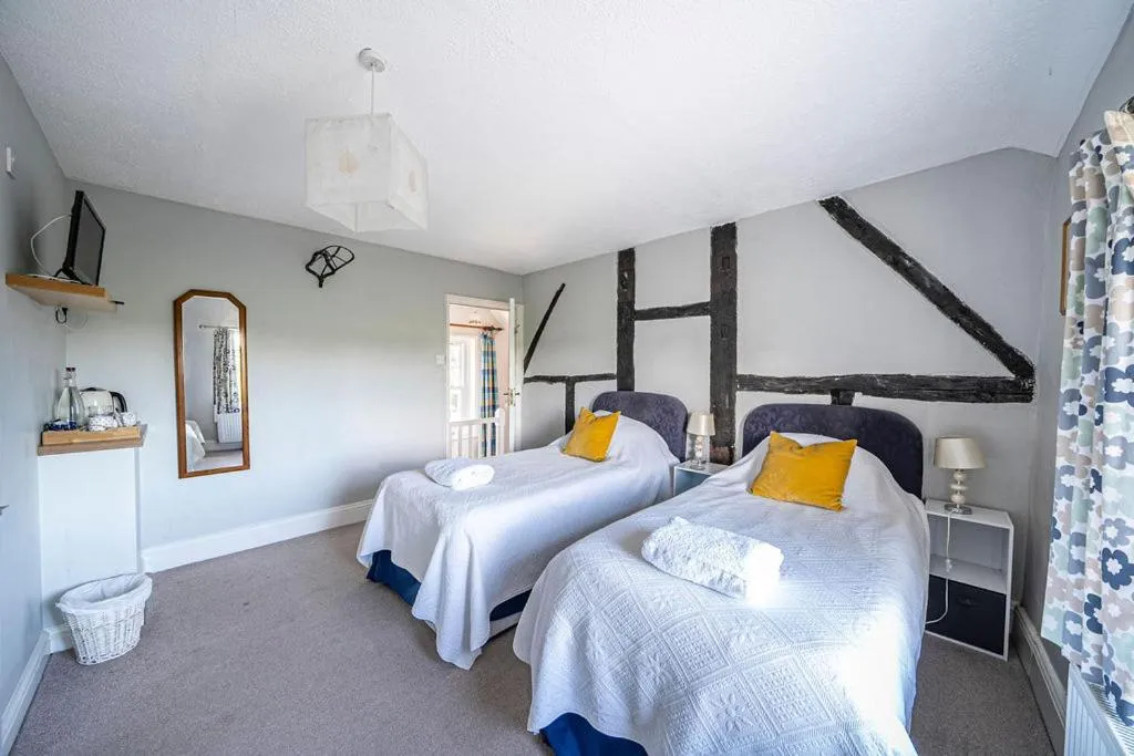 Bed in Cleaver Cottage